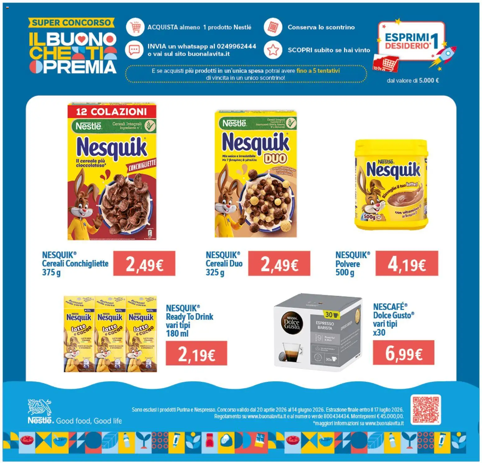 Volantino Interspar del 27.05.2026 | Pagina: 32 | Prodotti: Cereali, Latte, Cacao
