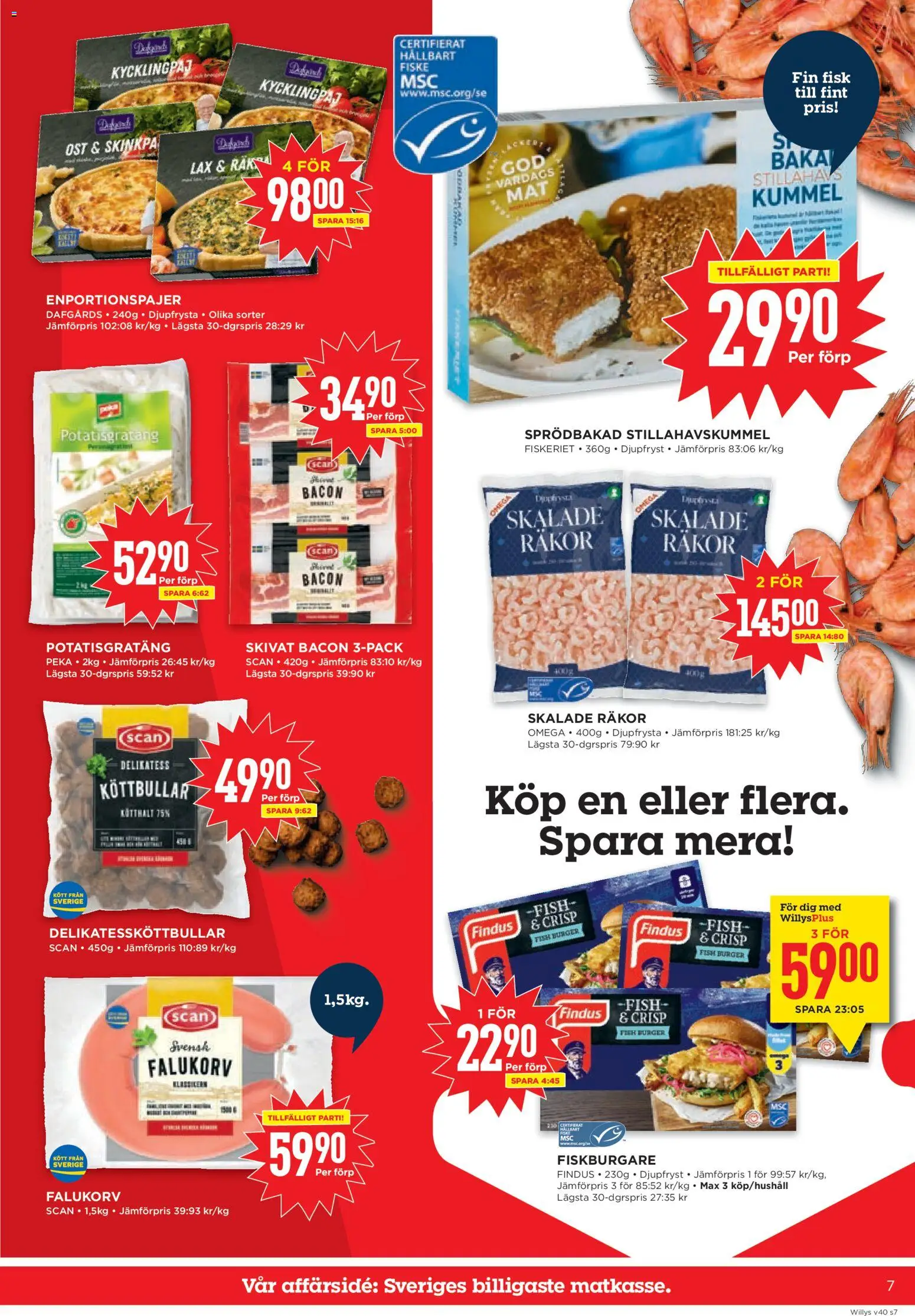 Willys reklamblad aktuell från 28/09/2026 | Sida: 7