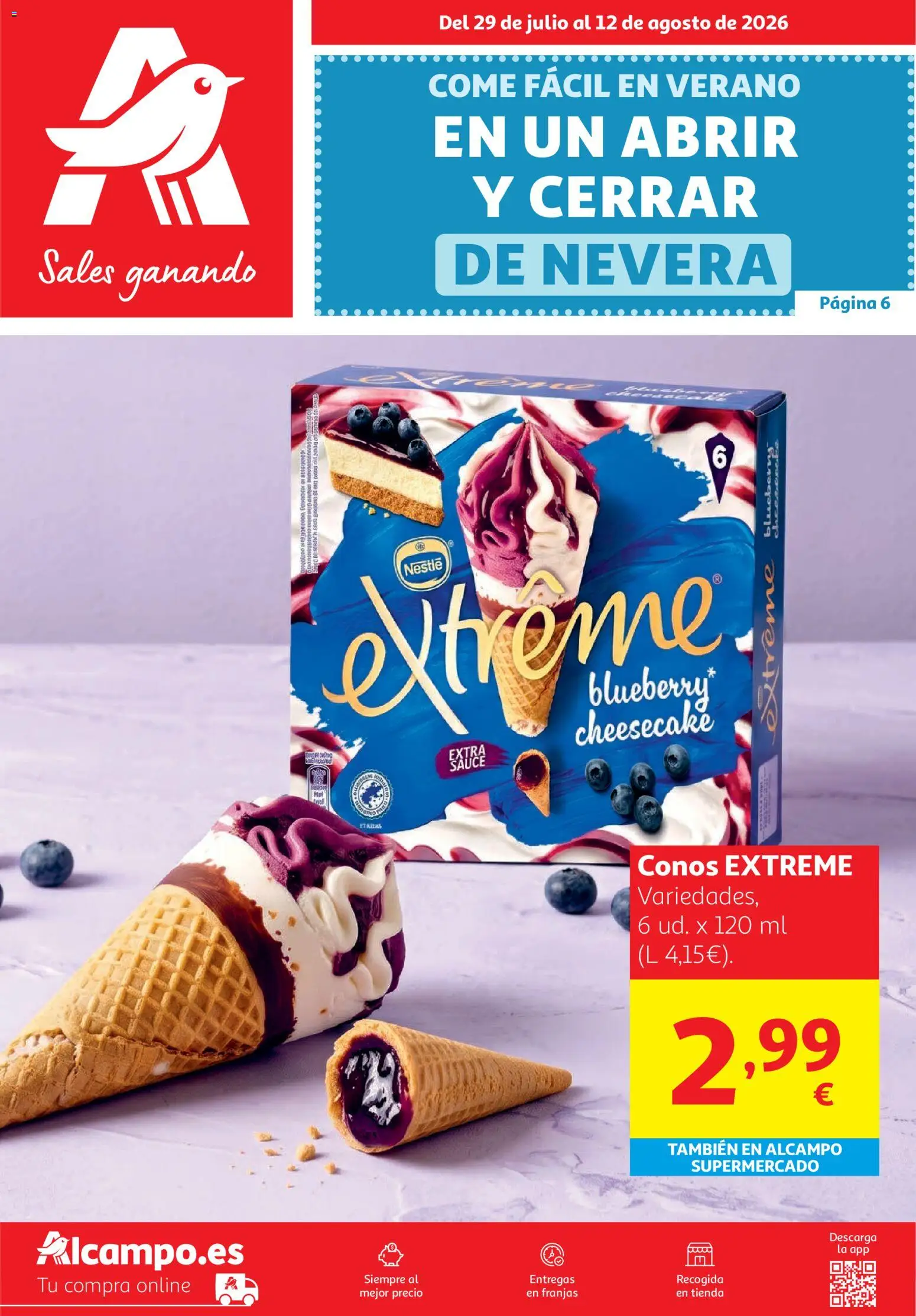 Alcampo HP Unico No Litoral (29/07/2026 catalogue cover