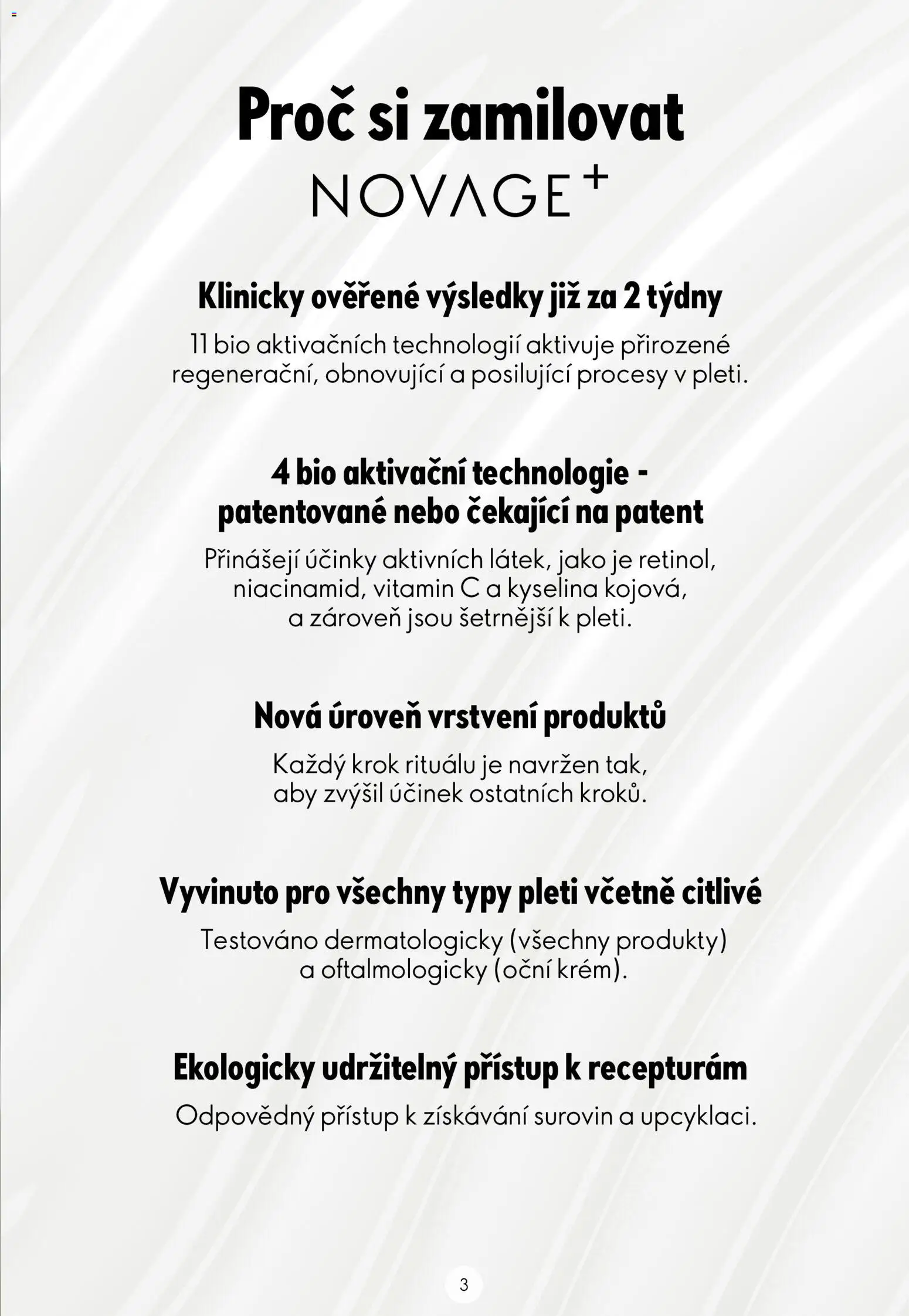 Oriflame katalog Novage+ od 21.07.2026 | Strana: 3 | Produkty: Vitamin c