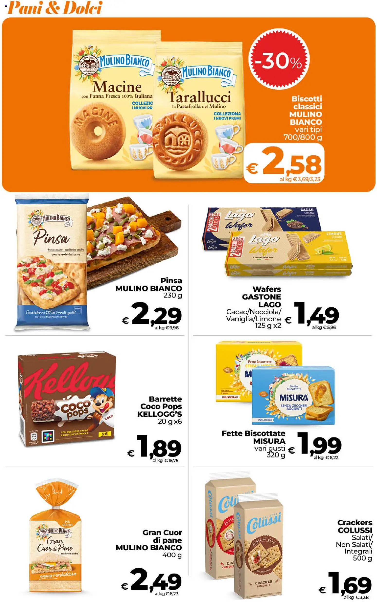 Volantino Ipercoop del 31/07/2026 | Pagina: 37 | Prodotti: Panna, Cacao, Forno, Fette biscottate