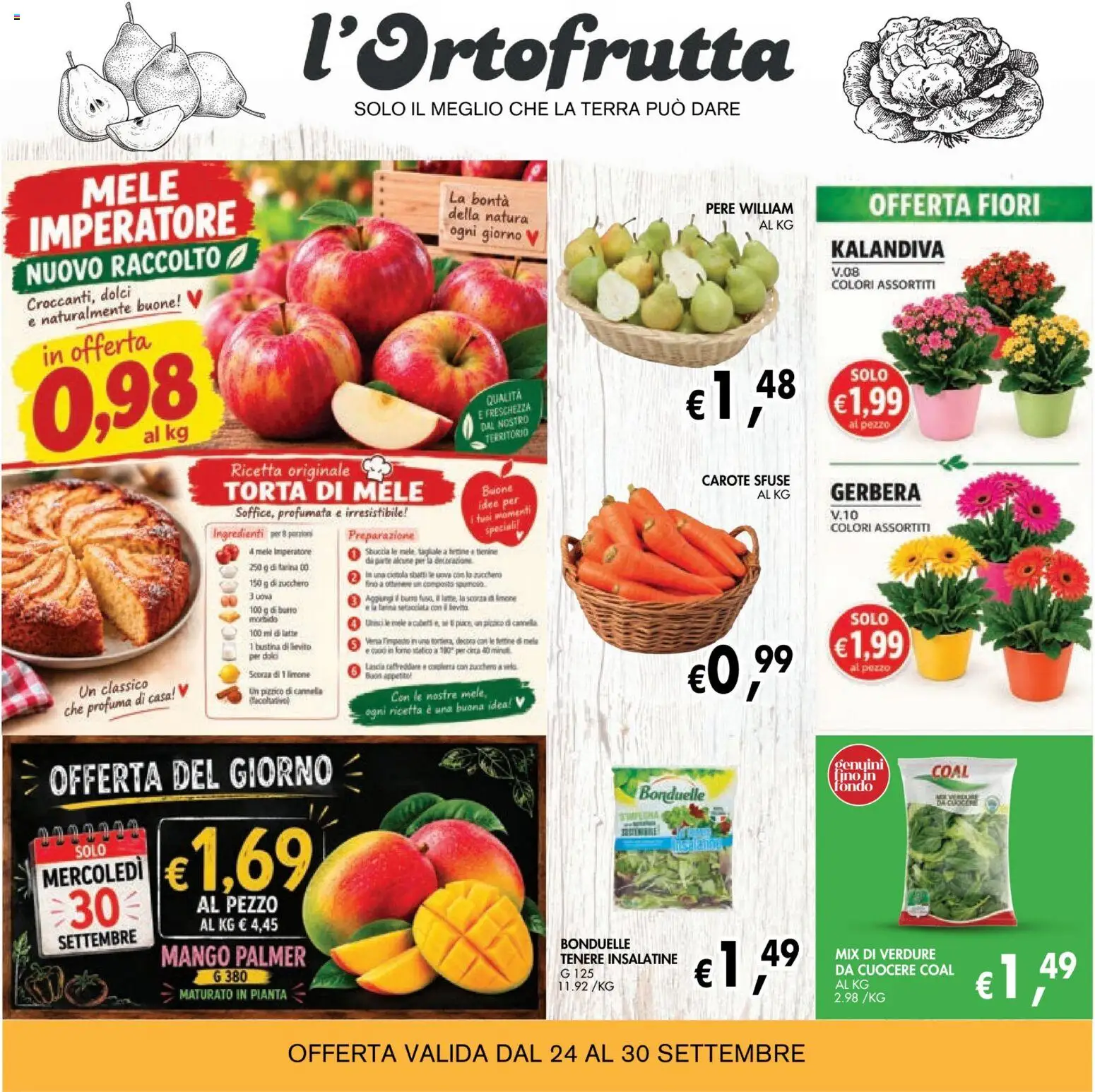 Volantino Coal del 24/09/2026 | Pagina: 8 | Prodotti: Limone, Ingredienti, Ciotola, Decorazione