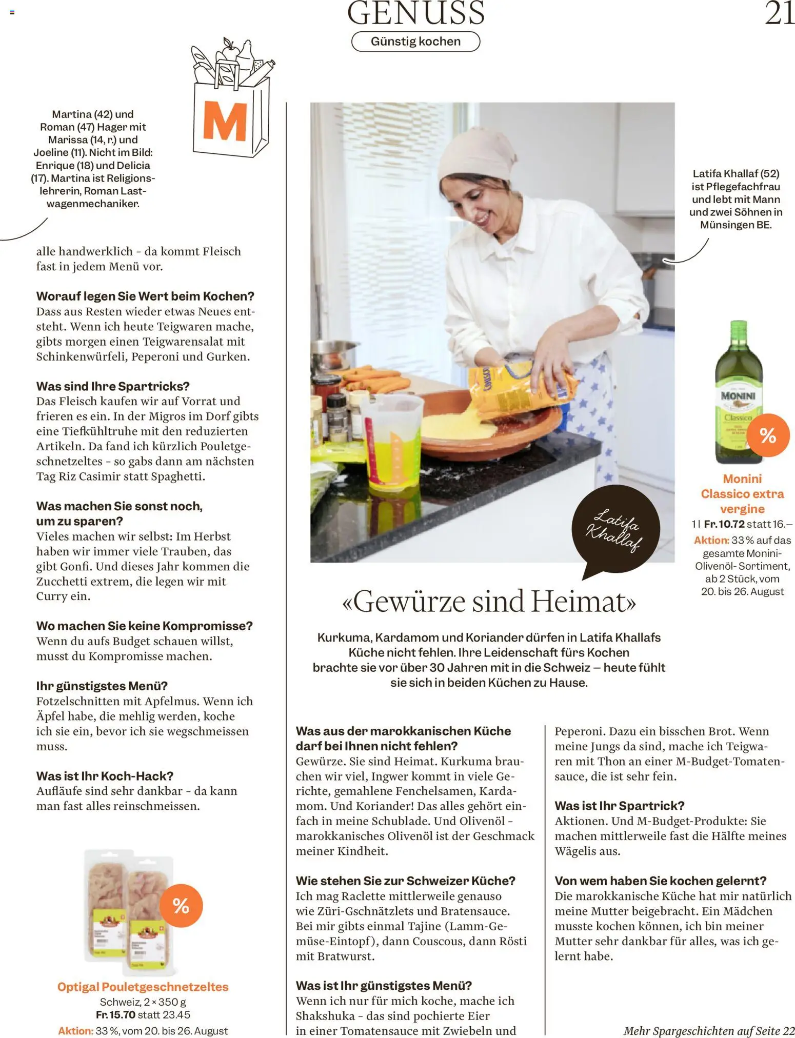 Migros aktionen Magazin – gültig ab 19.08.2026 | Seite: 21