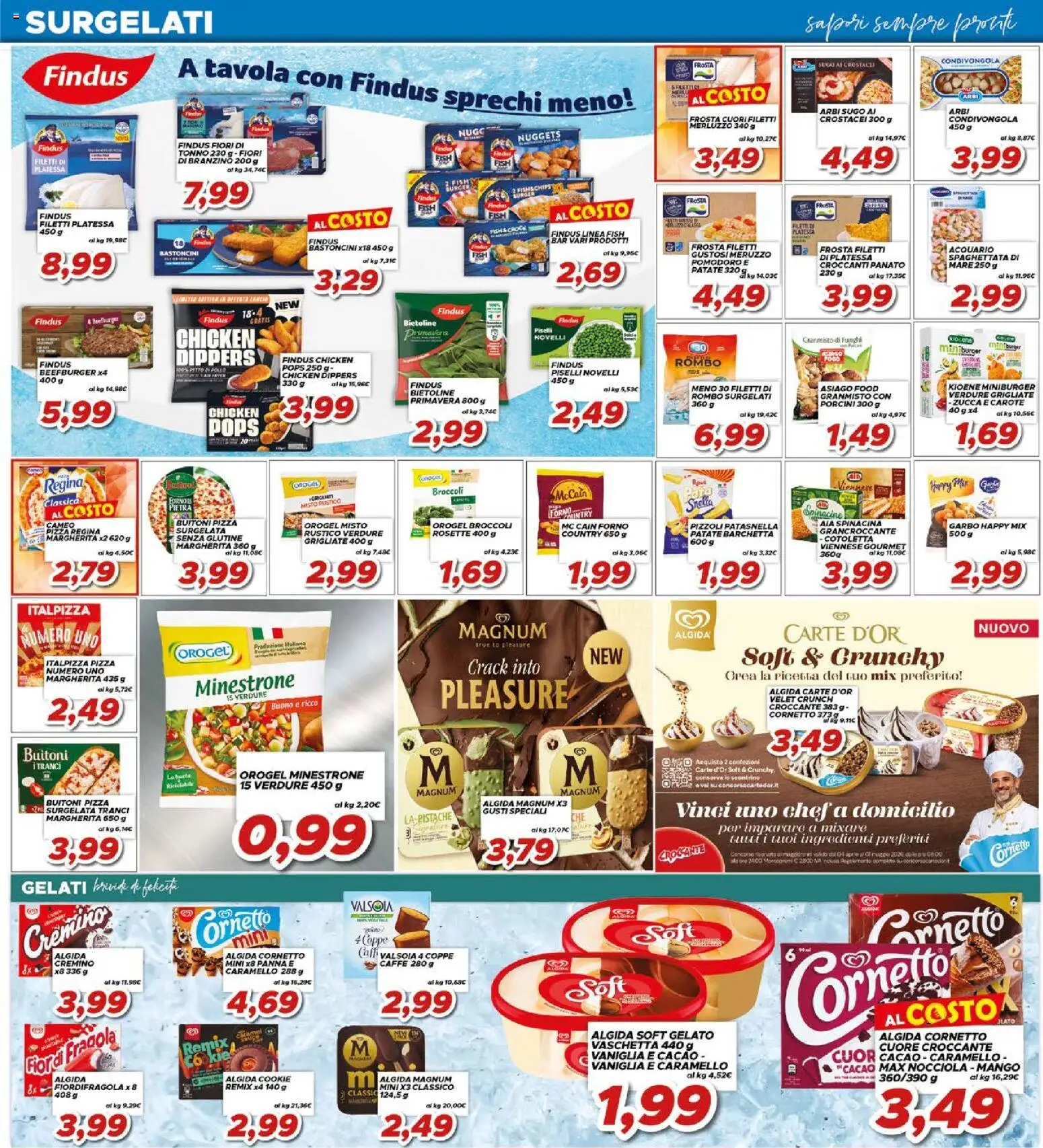 Volantino Ma Supermercati del 17.04.2026 | Pagina: 6 | Prodotti: Gelato, Zucca, Broccoli, Sugo
