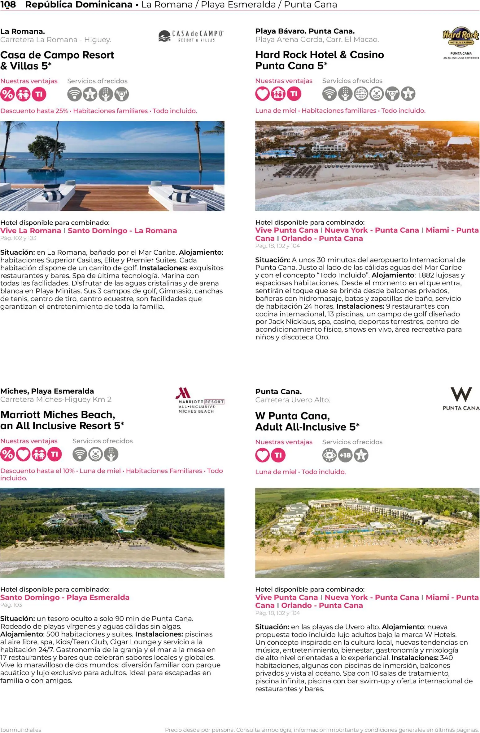 Viajes El Corte Inglés Norteamérica y Caribe │ válido desde el 01/01/2026 | Página: 108 | Productos: Miel, Zapatillas, Cocina, Mesa