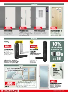 Bauhaus erbjudanden - Förhandsvisning av reklamblad från butik Bauhaus aktuell från 01.06.2026 | Sida: 20