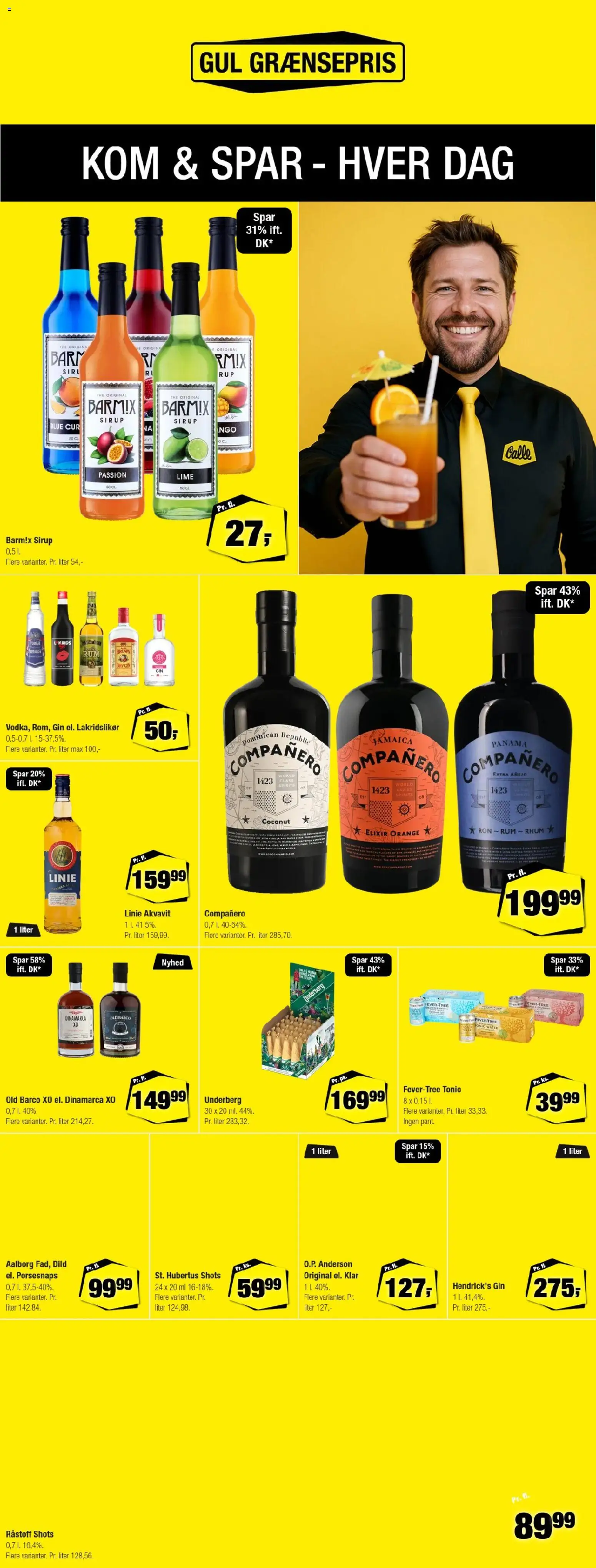 Calle tilbudsavis – gyldig fra 21/10/2026 | Side: 7 | Produkter: Sirup, Gin, Dild, Lime