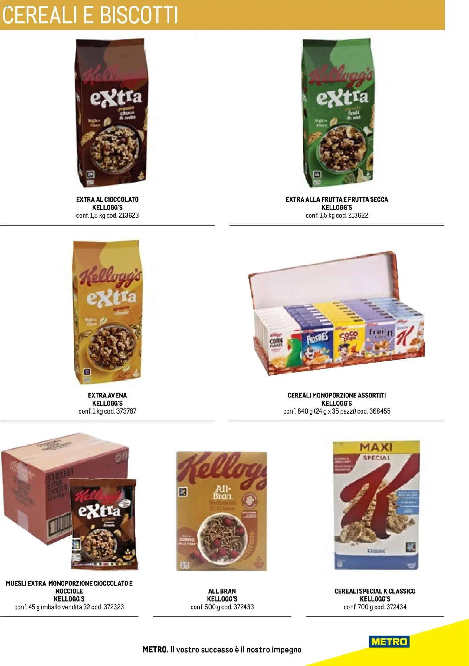 Volantino Metro del 17/10/2025 | Pagina: 31 | Prodotti: Cioccolato, Cereali, Frutta secca, Frutta
