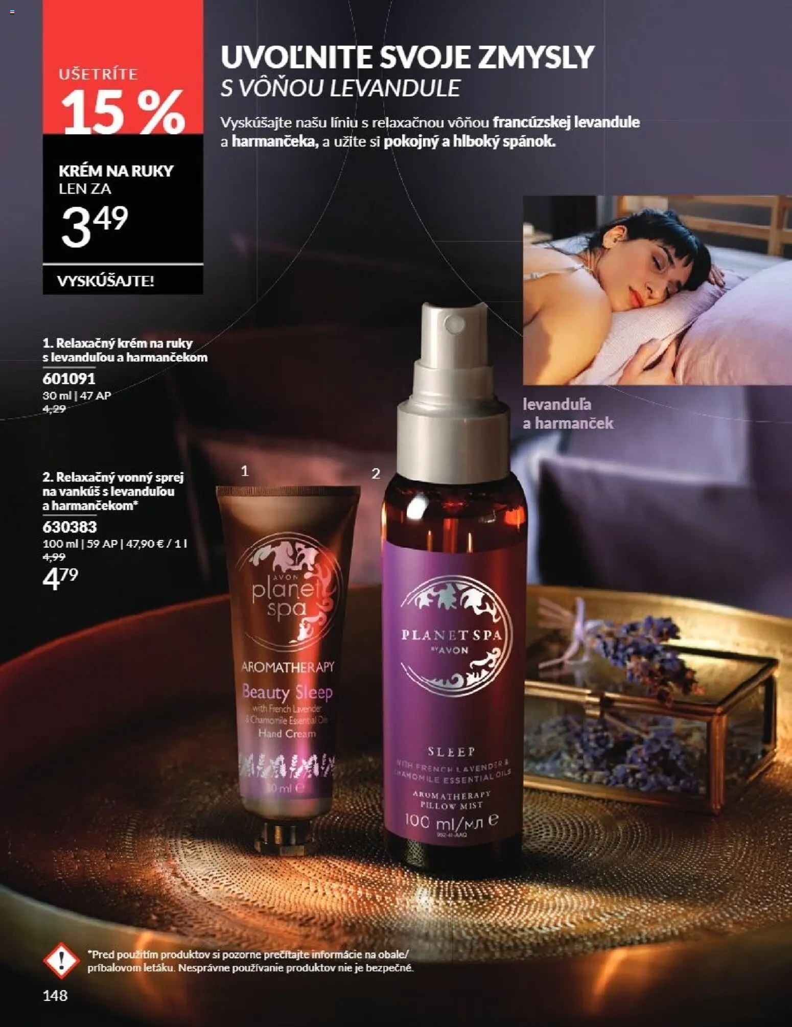 Nové Avon akcie – leták je platný od 01.08.2026 | Strana: 148 | Produkty: Vankúš, Krém na ruky, Krém