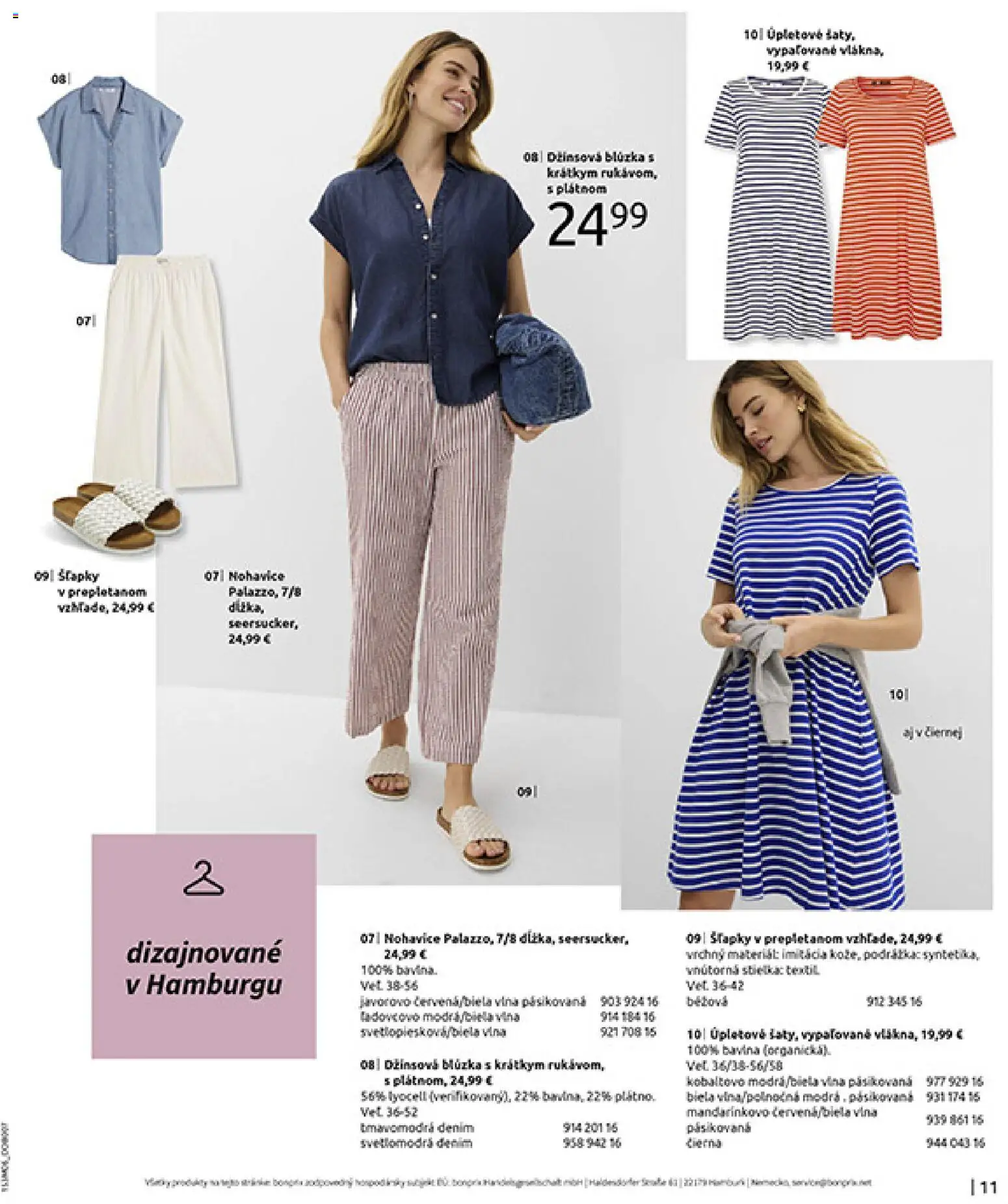 Nové Bonprix akcie – leták je platný od 15.06.2026 | Strana: 13 | Produkty: Blúzka, Nohavice, Šľapky