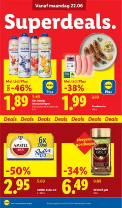AMSTEL Radler 0.0, 6 x 330 ml - Voorbeeld van een folder van Lidl, geldig van 22-06-2026 | Pagina: 2