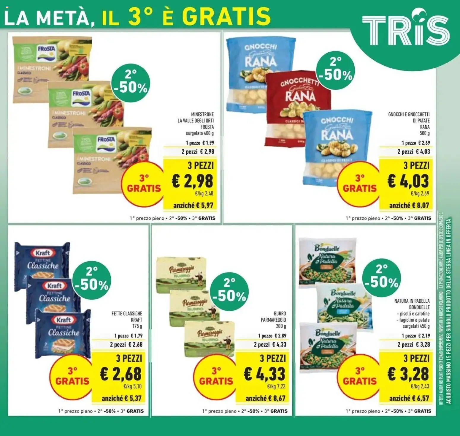 Volantino Conad dal 23/09/2026 > Anteprima | Pagina: 7 | Prodotti: Minestrone, Patate, Burro, Padella