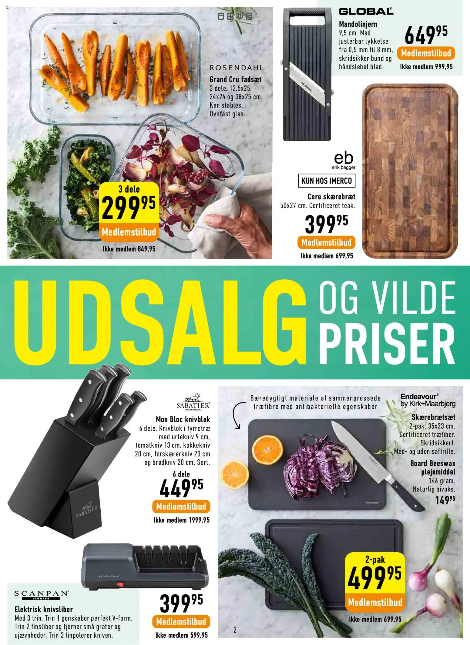 Imerco tilbudsavis – gyldig fra 04.06.2026 | Side: 2 | Produkter: Skærebræt