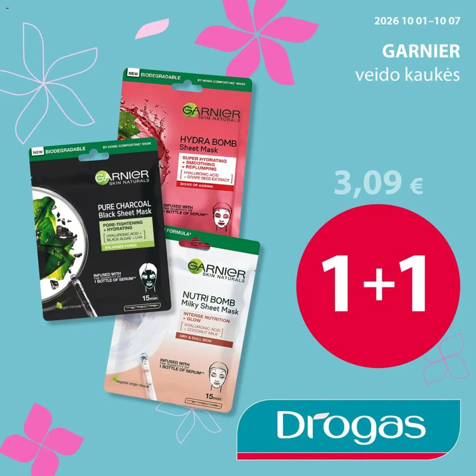 Drogas akcijos nuo 2026.10.02 | Puslapis: 2