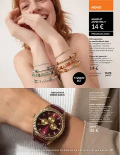 Avon katalog akcije – veljaven od 01.08.2026 | Stran: 127 | Izdelki: Ura, Baterija, Zapestnica, Barva