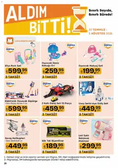 23 Temmuz 2026 tarihinden itibaren geçerli olan Migros kataloğu önizlemesi | Sayfa: 132