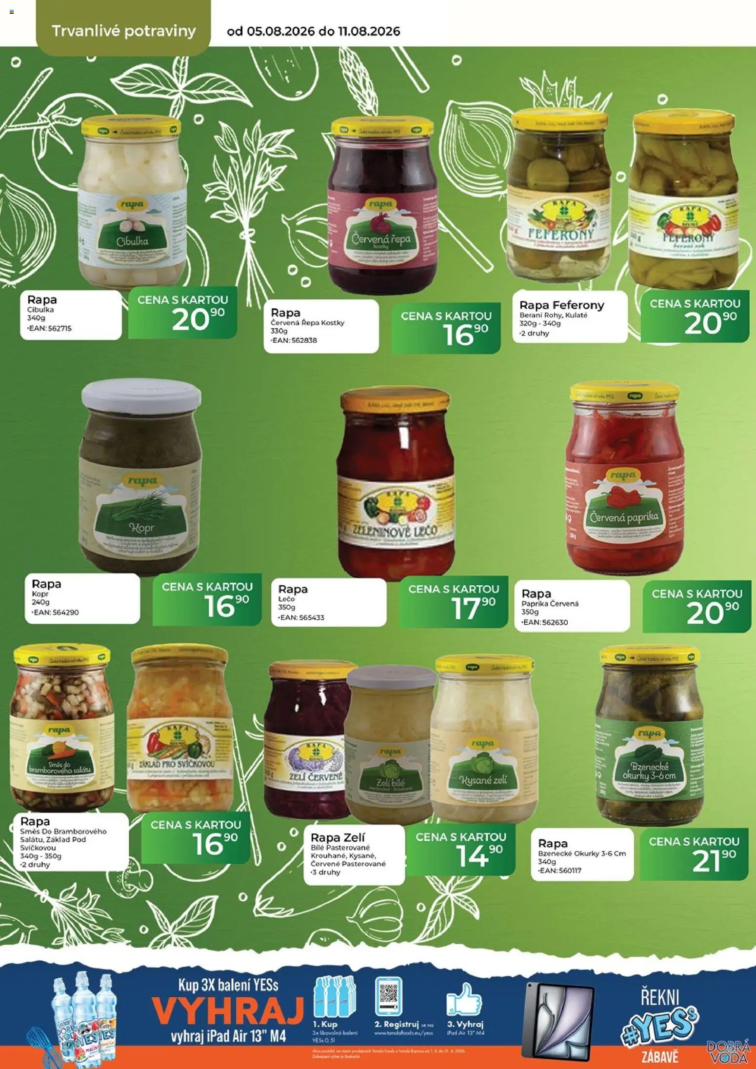 Tamda Foods leták od 05.08.2026 | Strana: 38 | Produkty: Voda, Paprika, Kostky, Lečo
