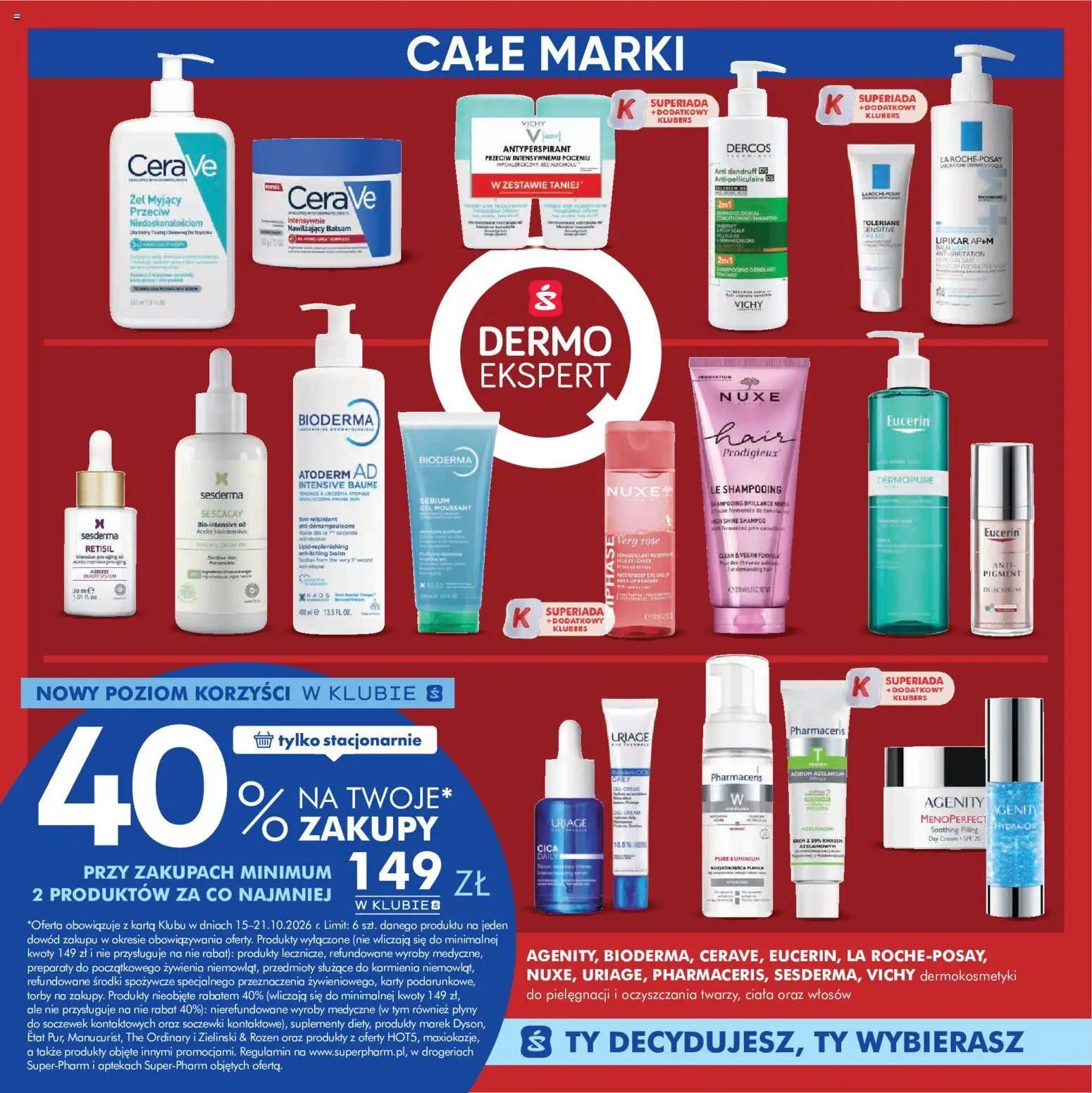 Super-pharm gazetka od 15.10.2026 | Strona: 3 | Produkty: Karta, Antyperspirant