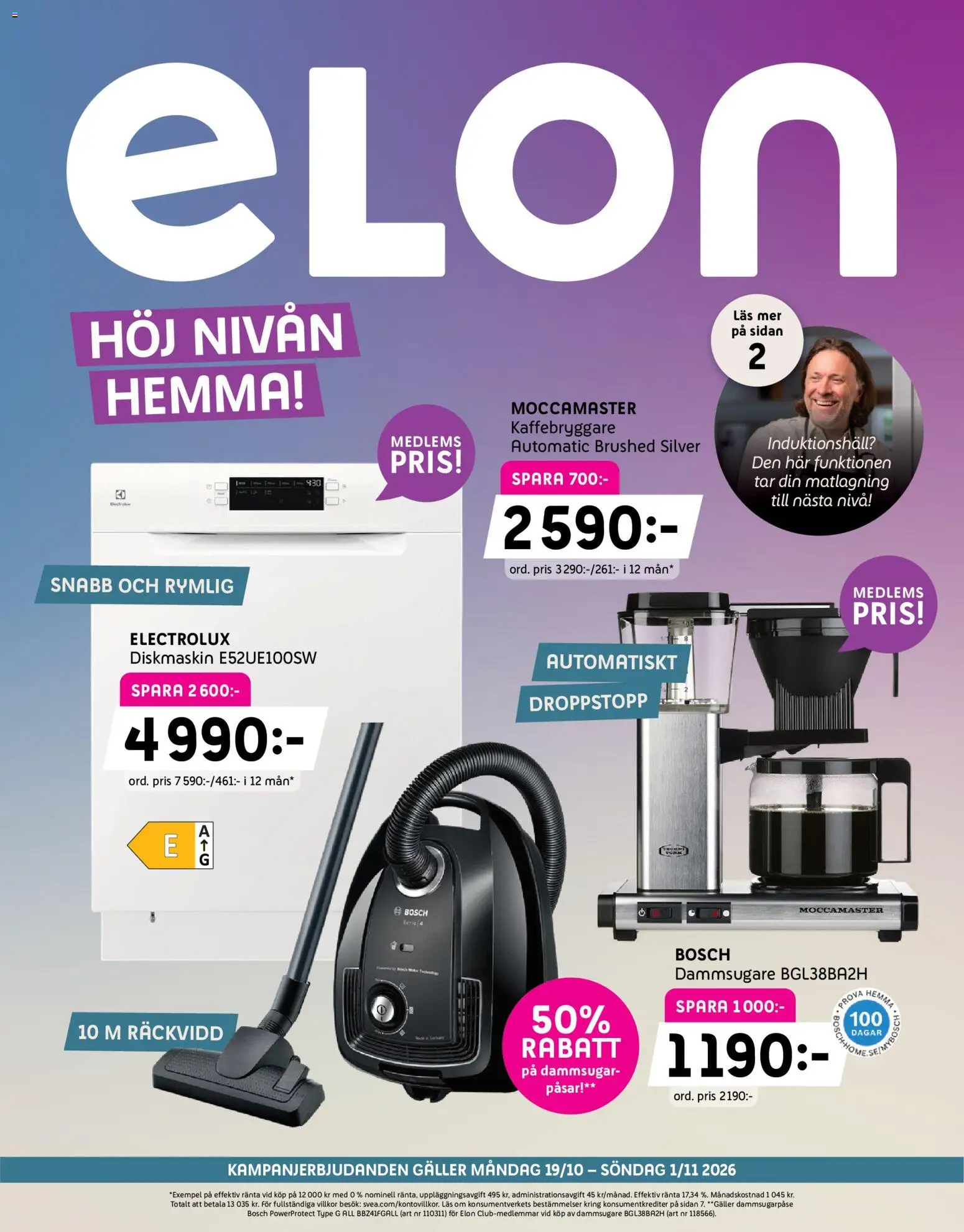Elon Måndag 19 Oktober Färska Varor