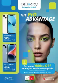 Cellucity specials catalogue – valid from 07/07/2026