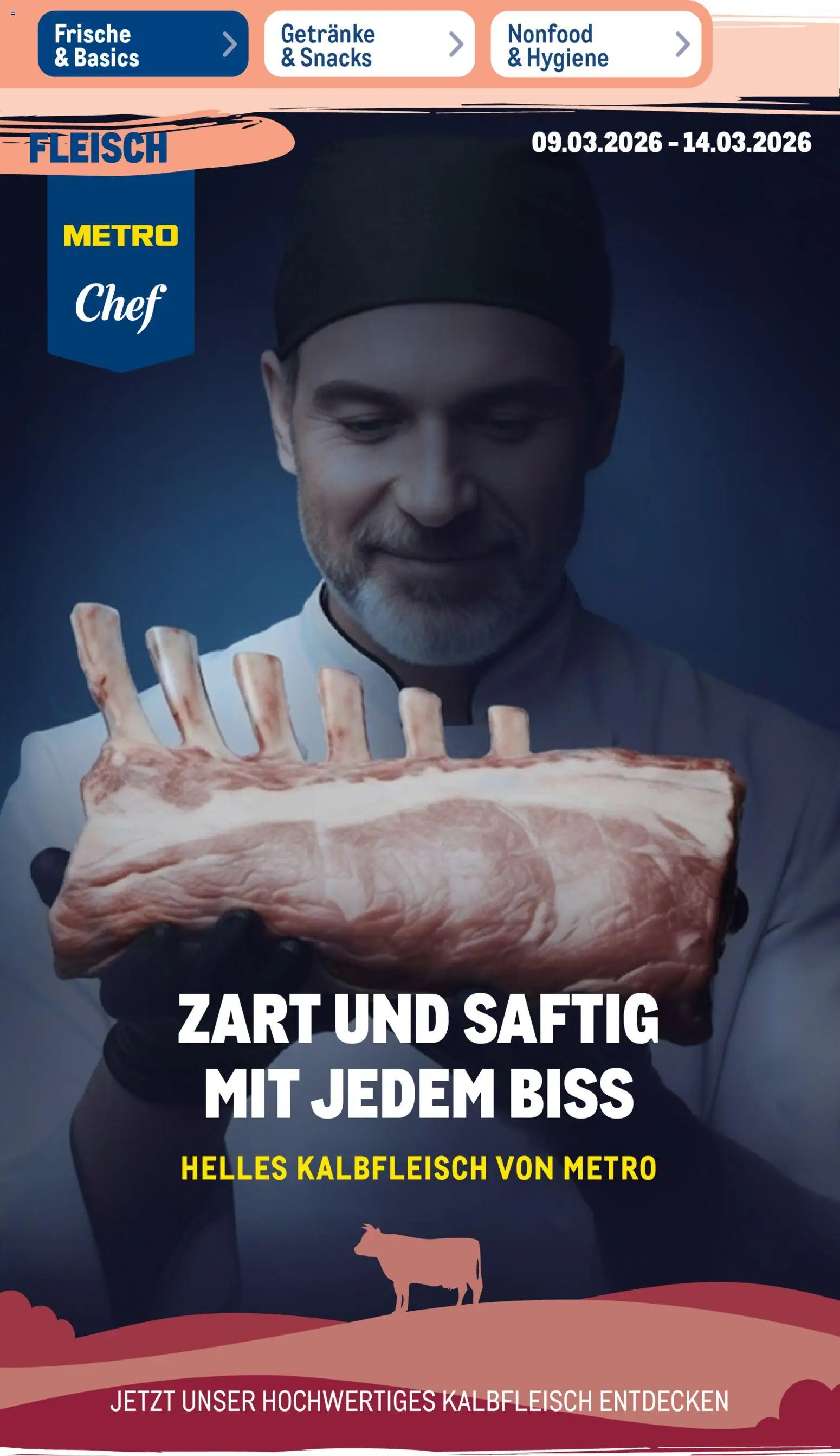 Metro Prospekt 	 – gültig ab 09.03.2026 | Seite: 4 | Produkte: Fleisch