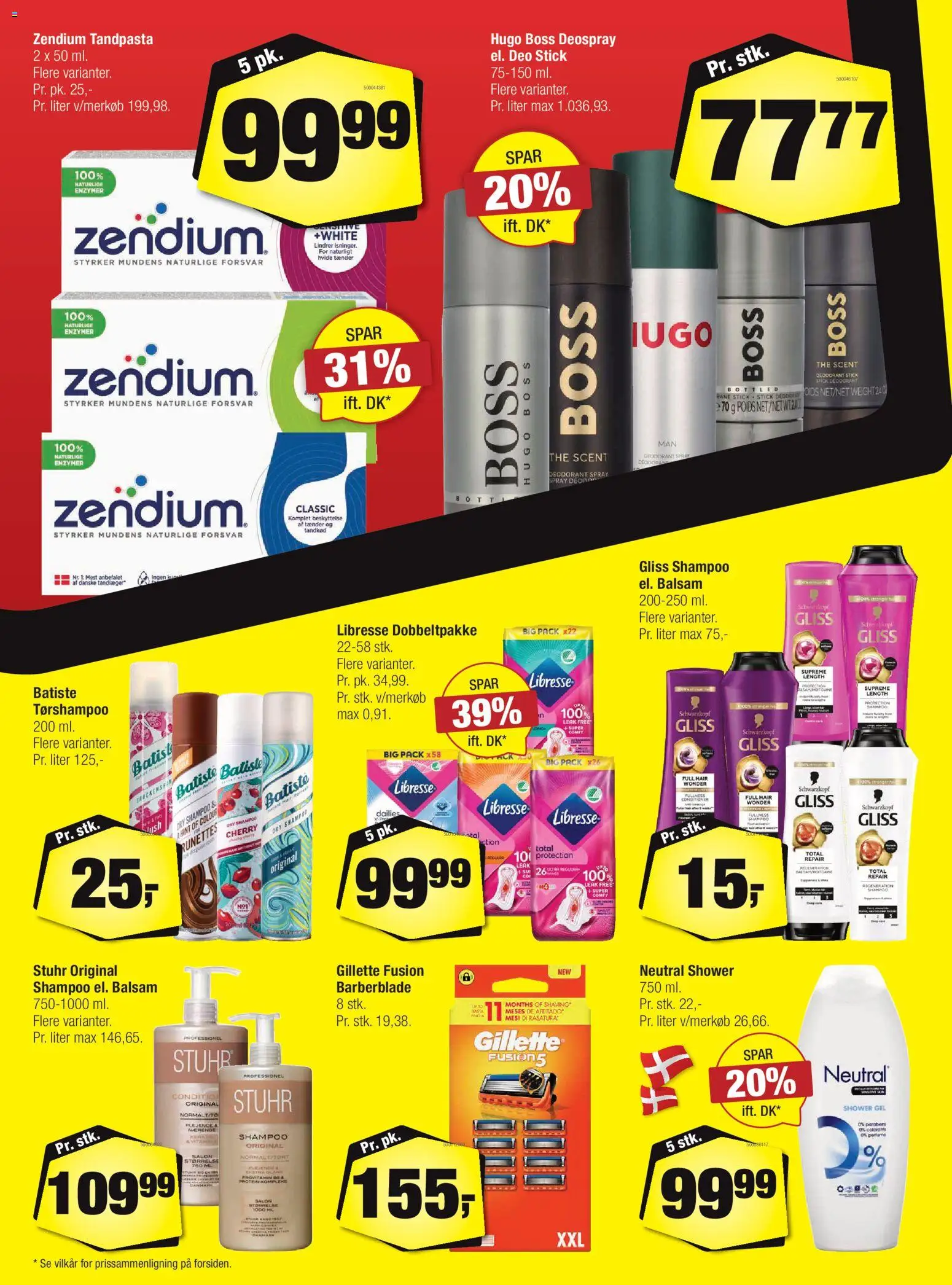Calle tilbudsavis – gyldig fra 02/09/2026 | Side: 27 | Produkter: Shampoo, Balsam, Tandpasta, Cherry