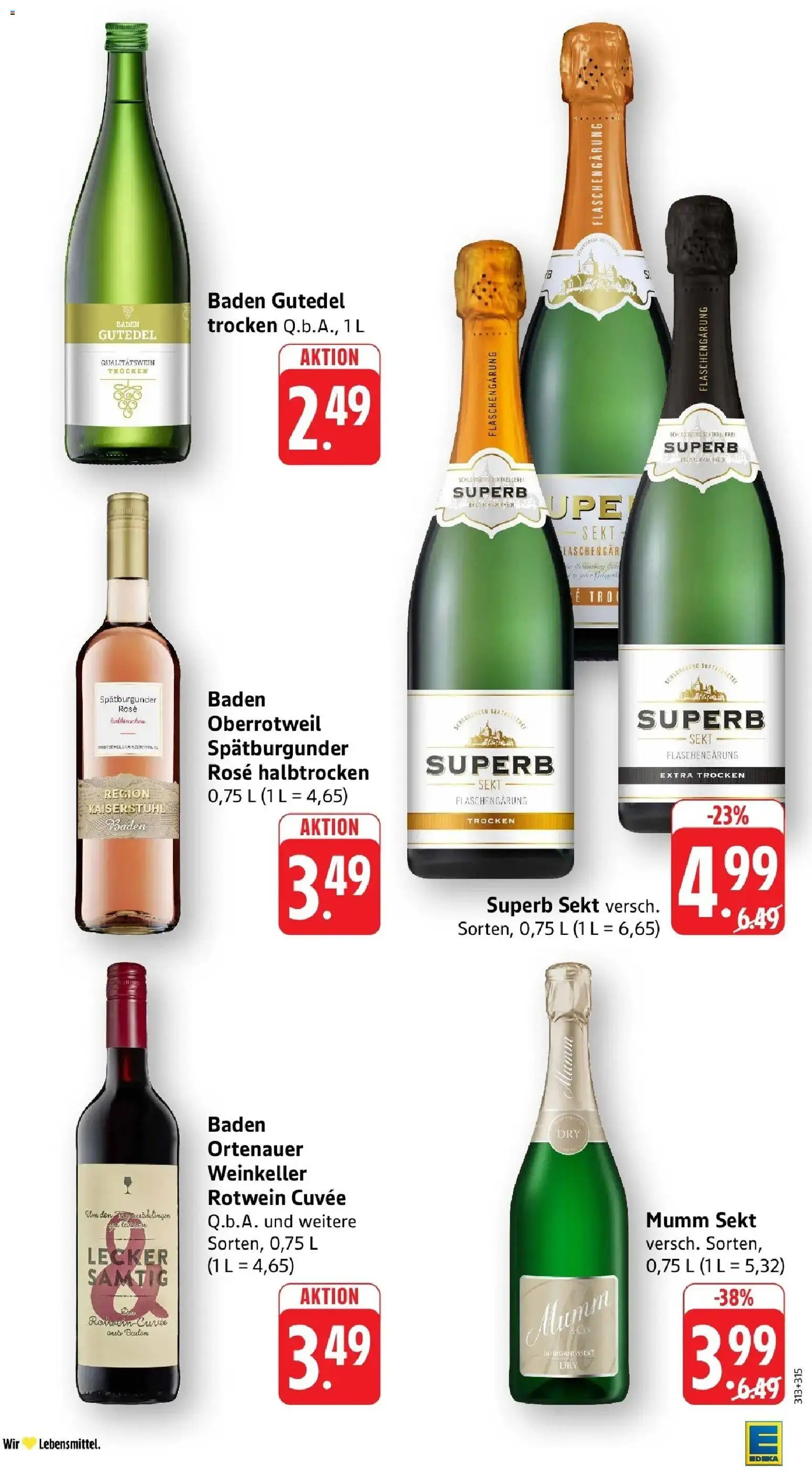 E center - E center: Wochenangebote – gültig ab 28.06.2026 | Seite: 34 | Produkte: Mumm sekt, Rotwein, Sekt