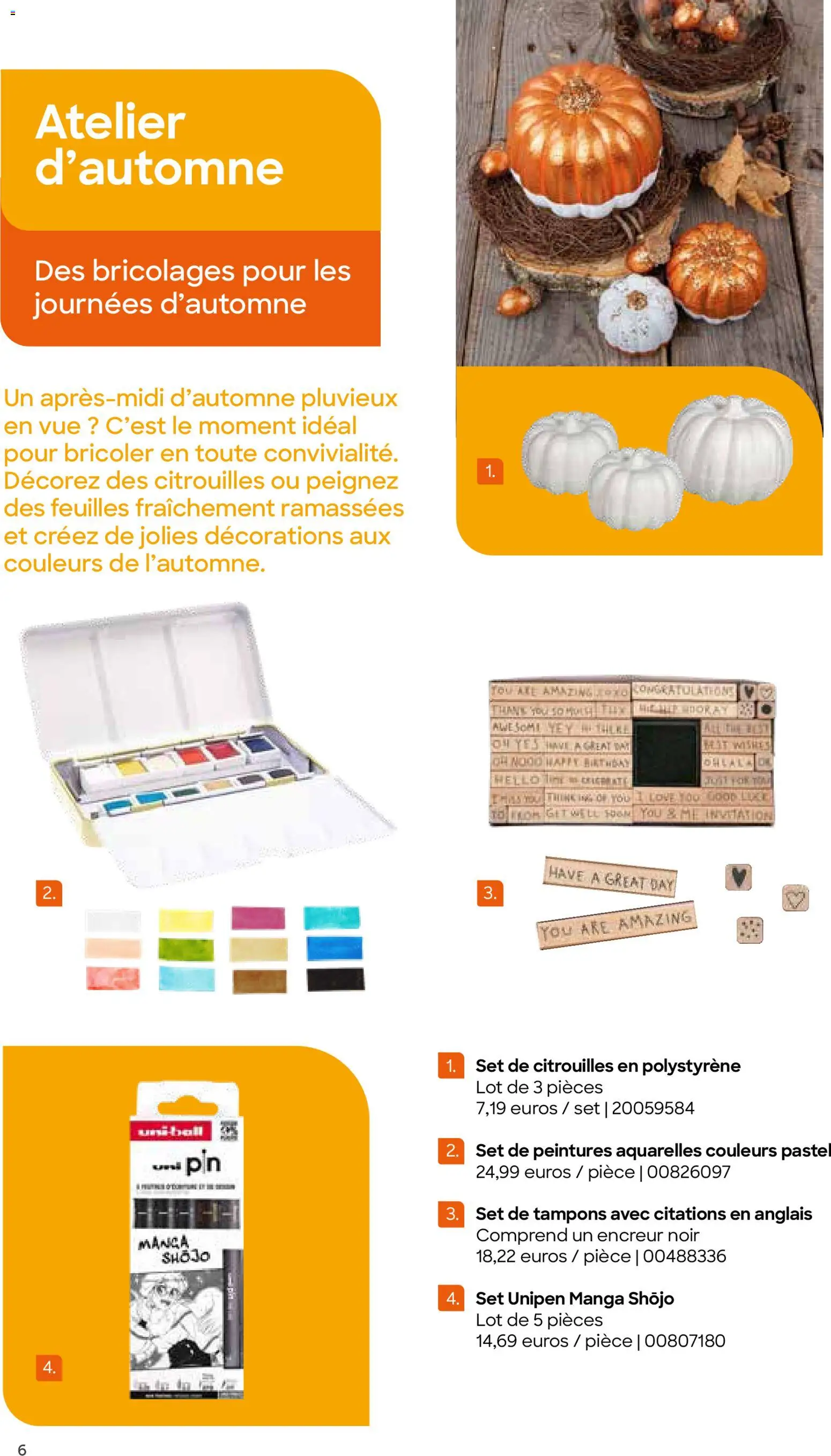 {H1} | Pagina: 6 | Producten: Tampons, Pin
