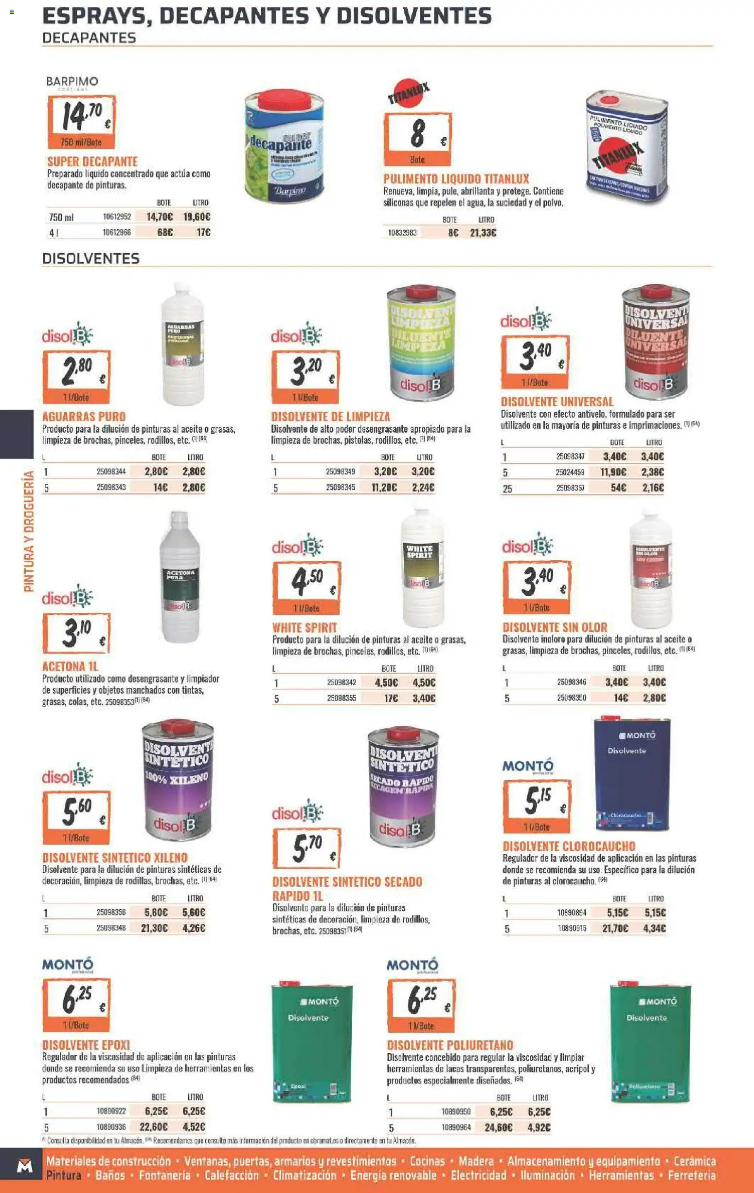 Obramat folleto │ válido desde el 23.03.2026 | Página: 180 | Productos: Aceite, Galette de chaise