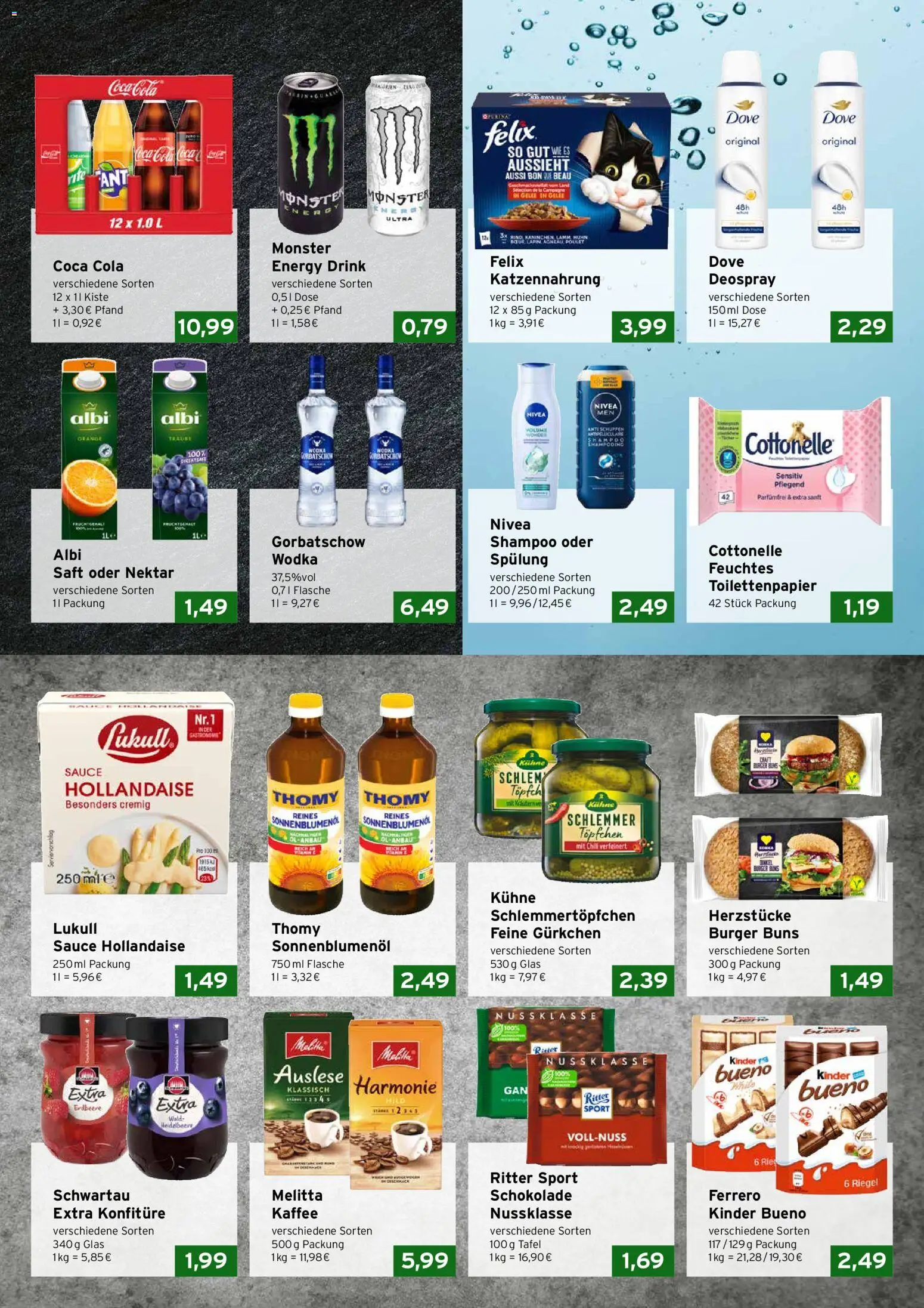 CAP Markt Prospekt – gültig ab 11.05.2026 | Seite: 3 | Produkte: Melitta, Cola, Ritter sport, Wodka