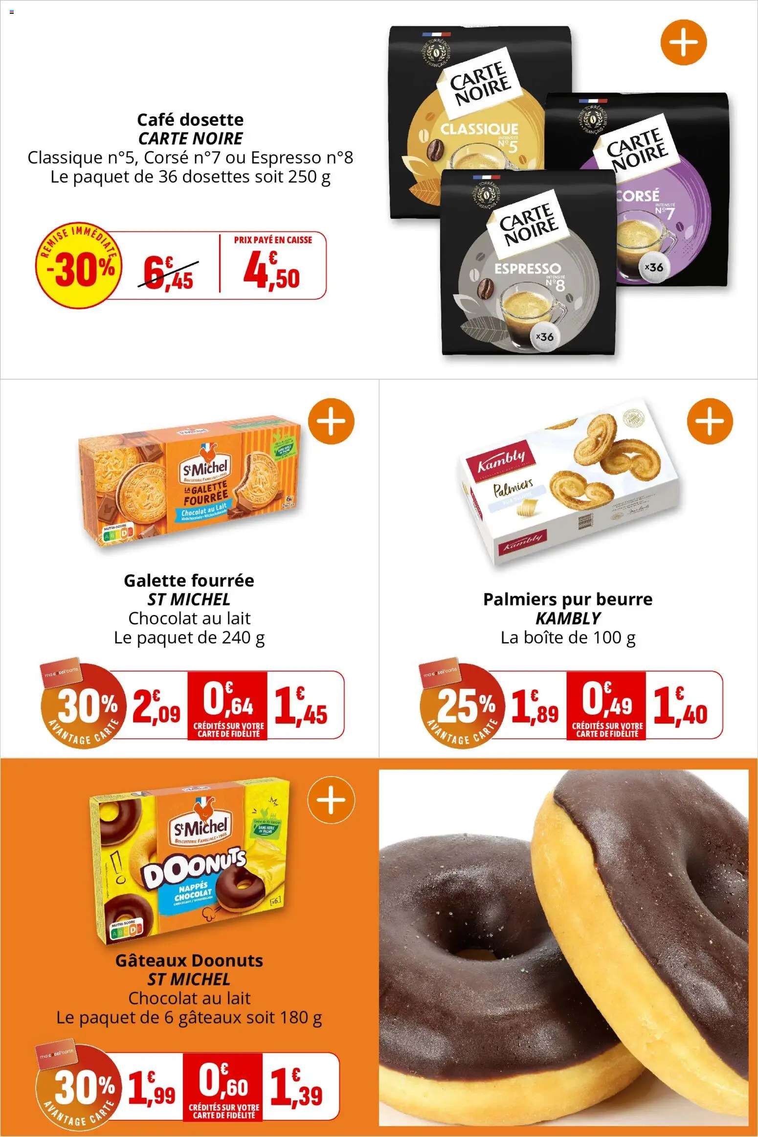 {H1} | Page: 25 | Produits: Lait, Beurre, Café, Chocolat