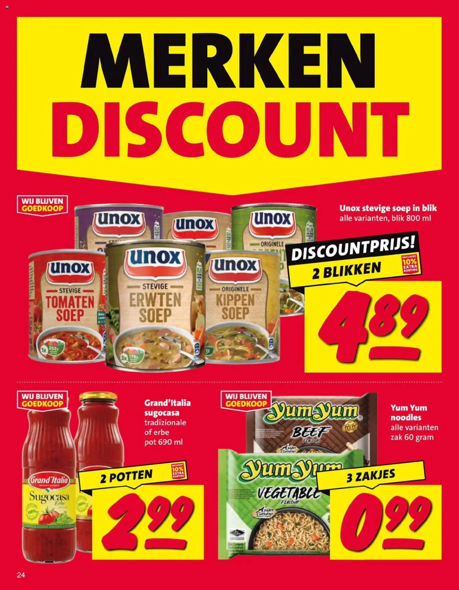 {H1} | Pagina: 24 | Producten: Kippen, Tomaten, Pot, Zak