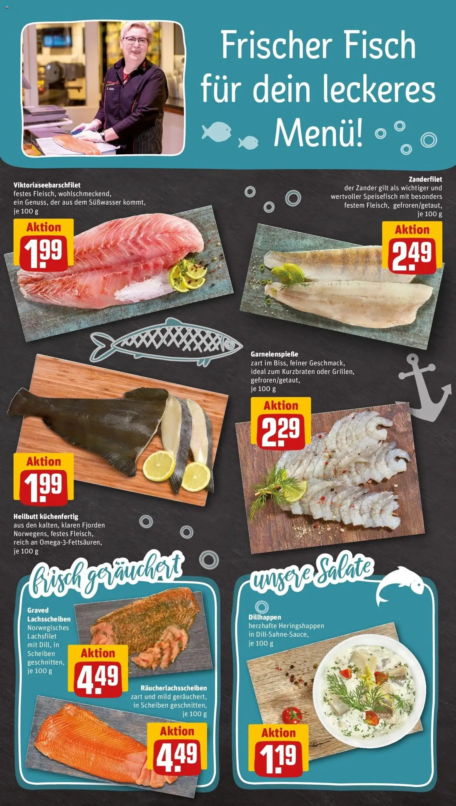 REWE Prospekt ab 05.10.2026 zum Blättern » Angebote | Seite: 33 | Produkte: Fisch