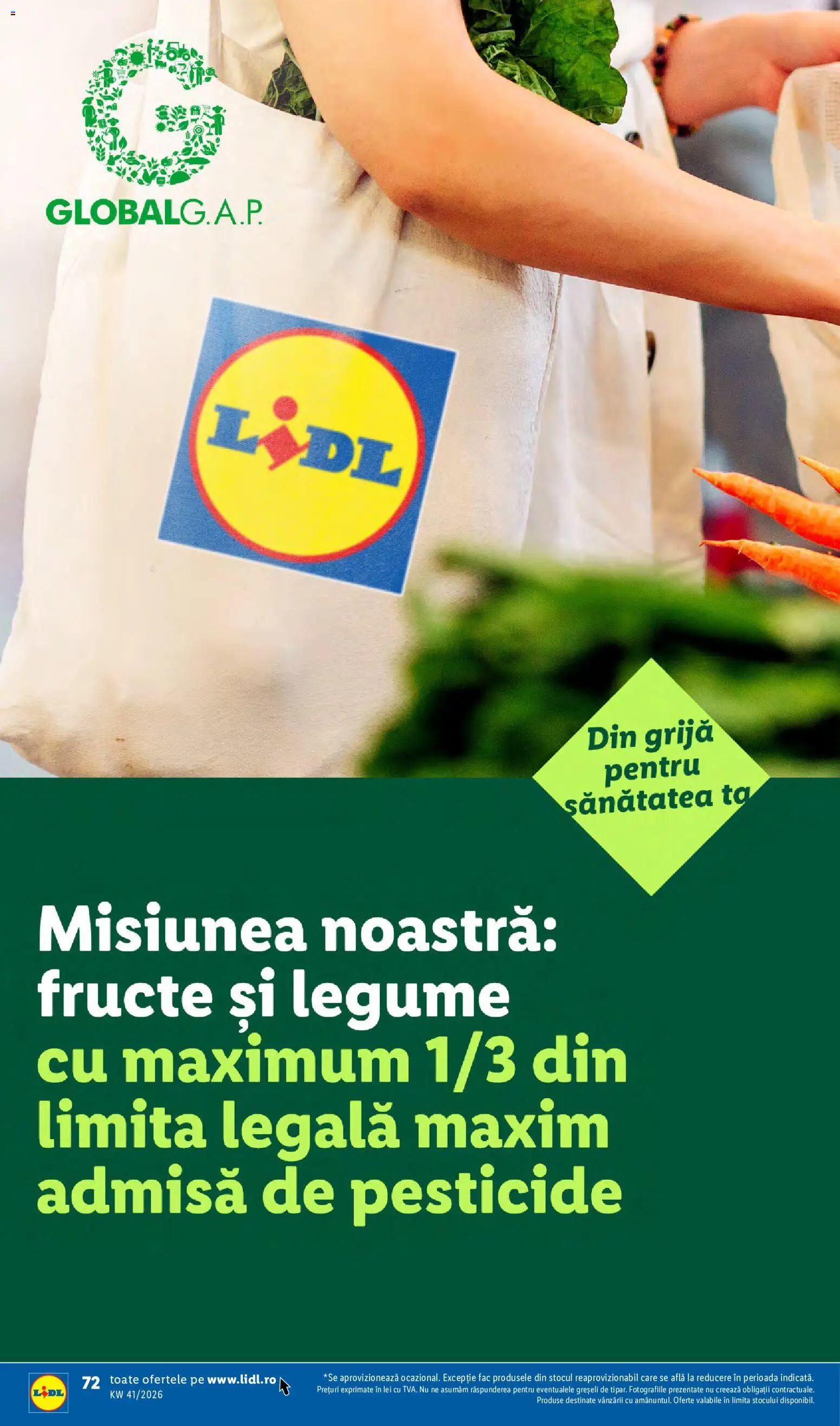 Noul catalog Lidl – valabil de la 05.10.2026 | Pagină: 72