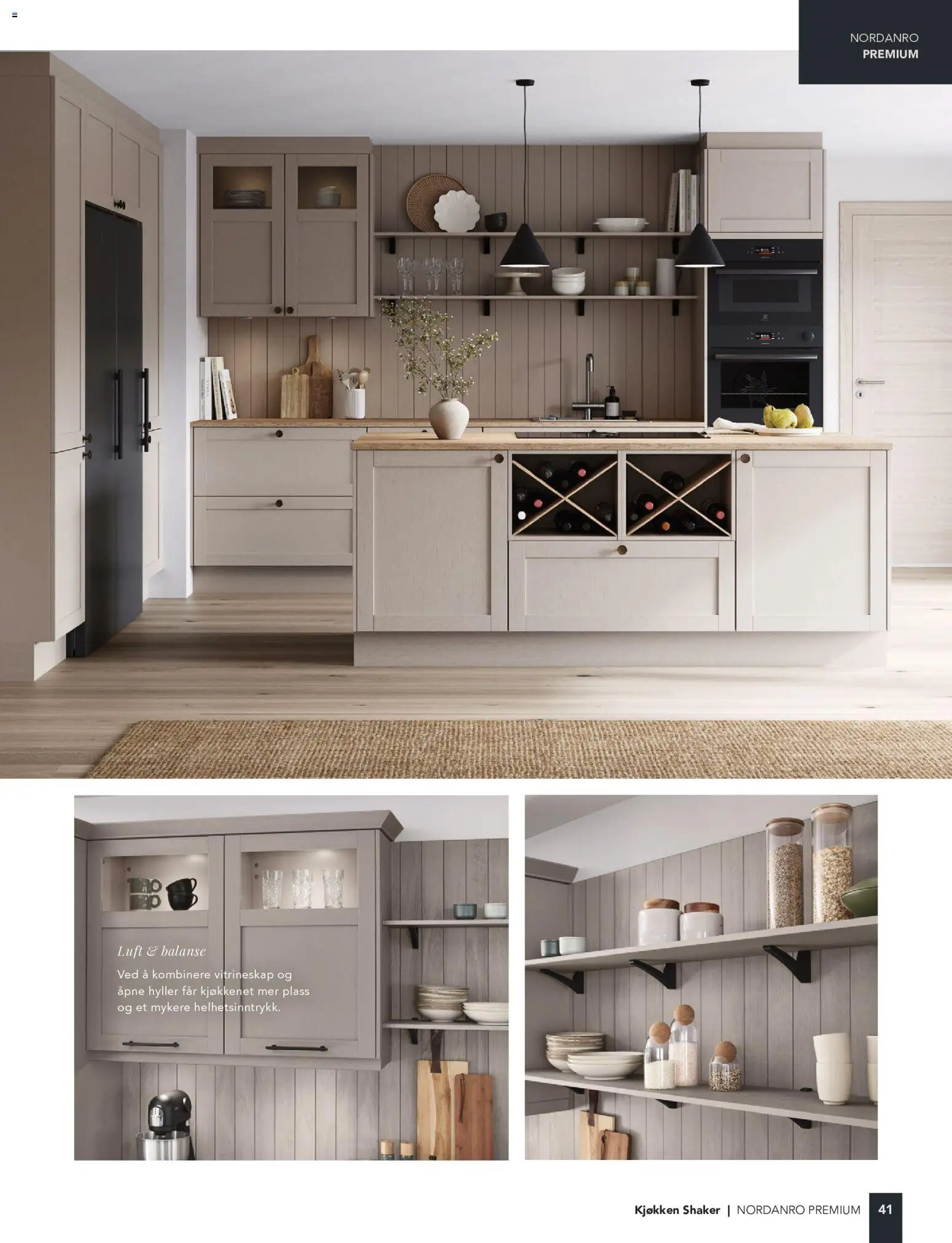 {H1} | Side: 41 | Produkter: Vitrineskap