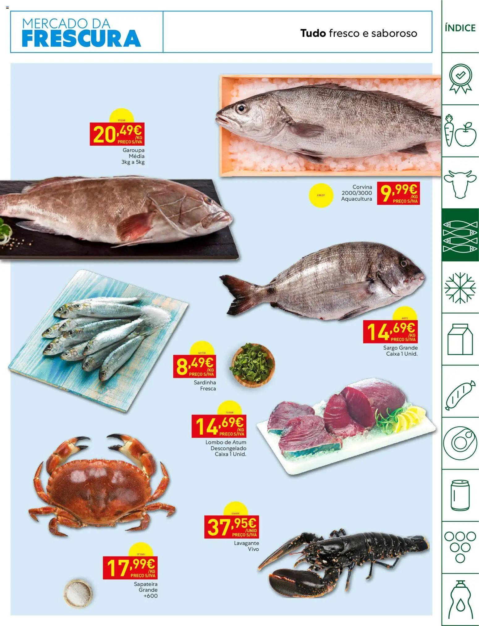 Recheio Horeca Madeira │ válido de 01/09/2026 | Página: 7 | Produtos: Atum, Caixa, Lombo, Sapateira