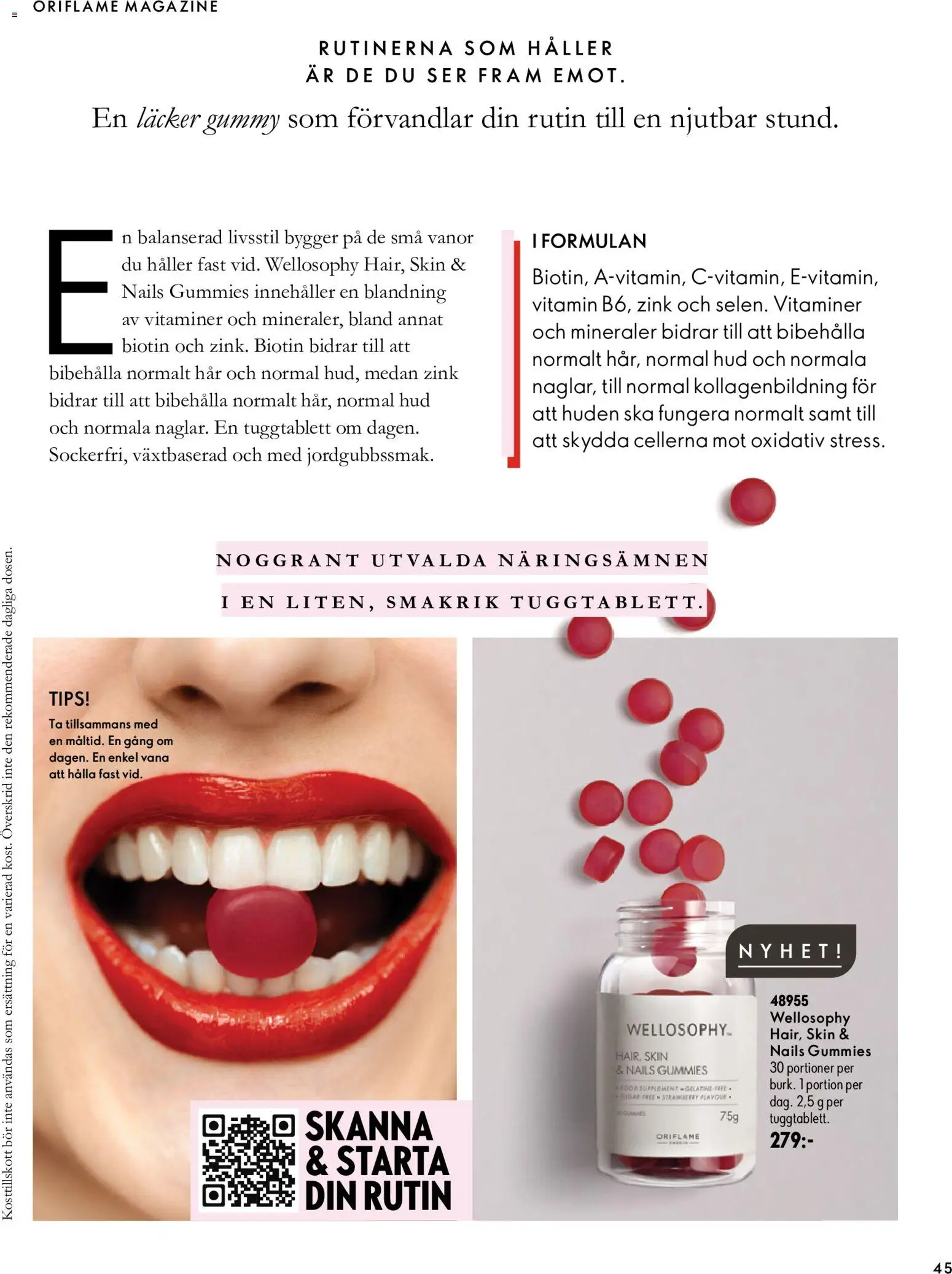 Oriflame reklamblad aktuell från 07/10/2026 | Sida: 45