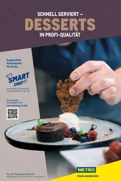 Metro Smart Chef Desserts ab 01.01.2026 gültig