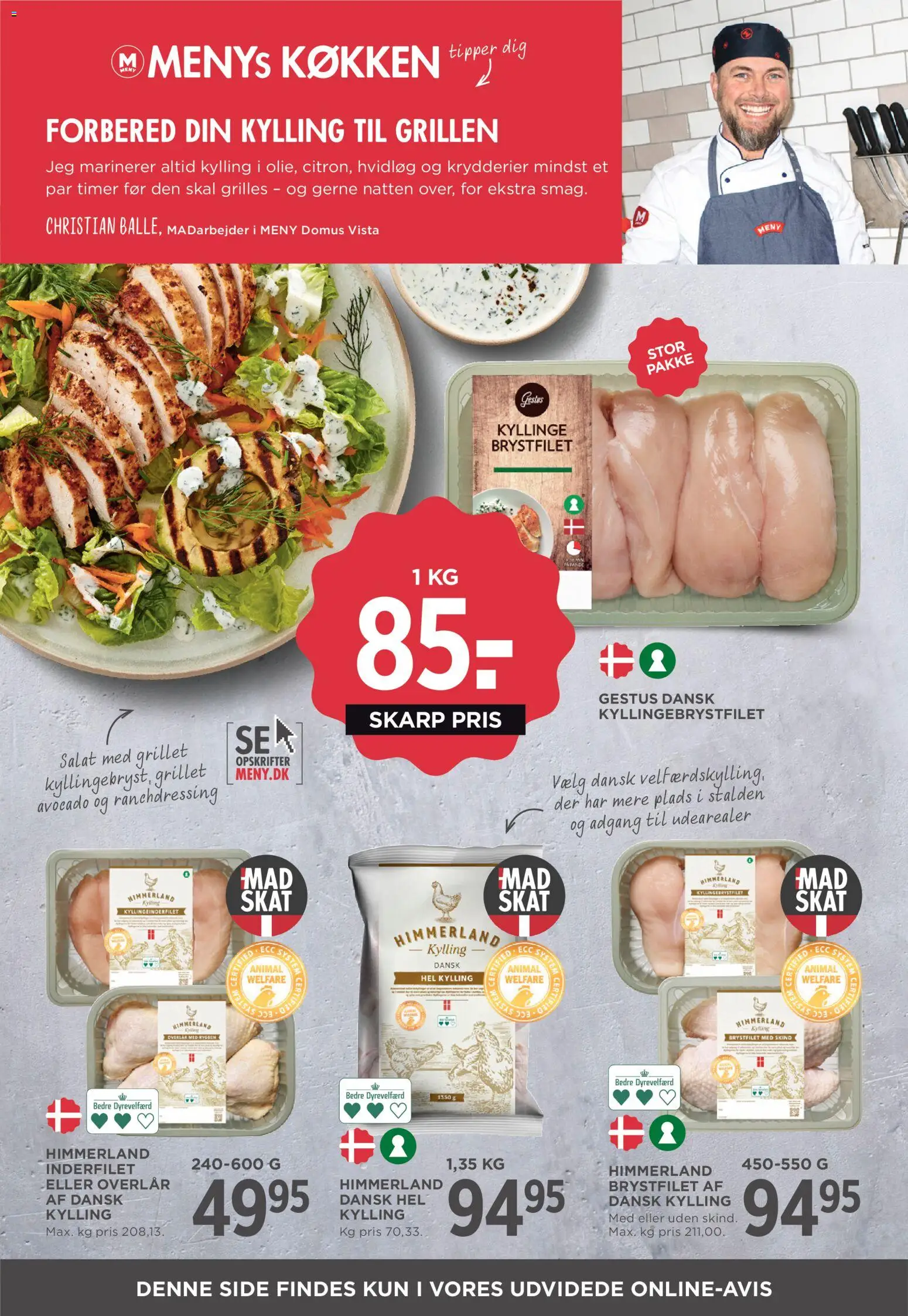Meny tilbudsavis – gyldig fra 19.06.2026 | Side: 12 | Produkter: Salat, Avocado, Hvidløg