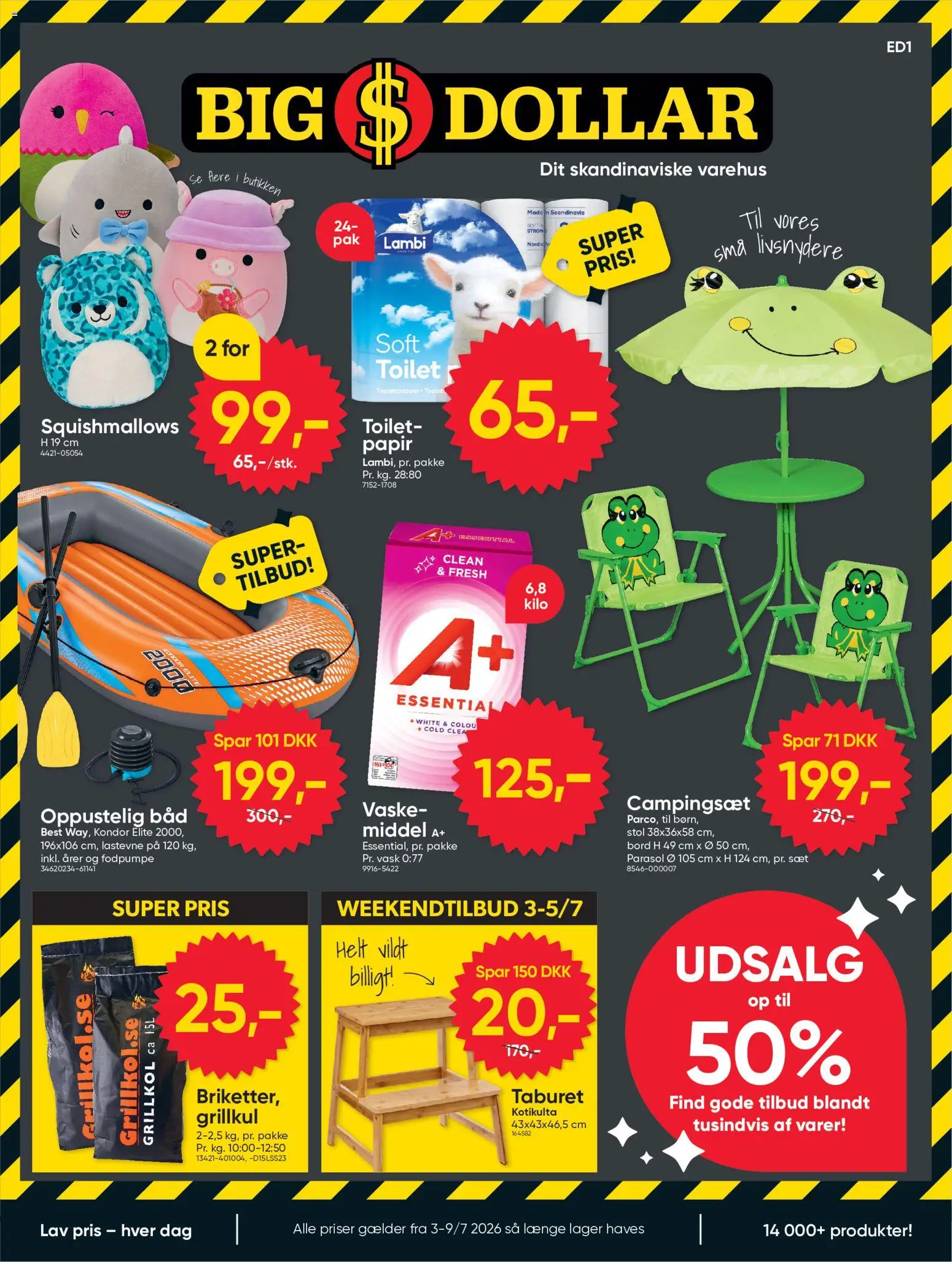 Bigdollar tilbudsavis – gyldig fra 03/07/2026 | Side: 1