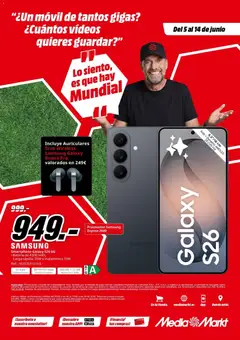 Vista previa Media Markt folleto válido desde el 05.06.2026
