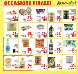 Anteprima del volantino MERENDINE MR. DAY, MERENDINE MR. DAY vari tipi e formati valido a partire dal 17.06.2026 | Pagina: 40 | Prodotti: Tacchino, Olio, Tonno, Asciugatutto