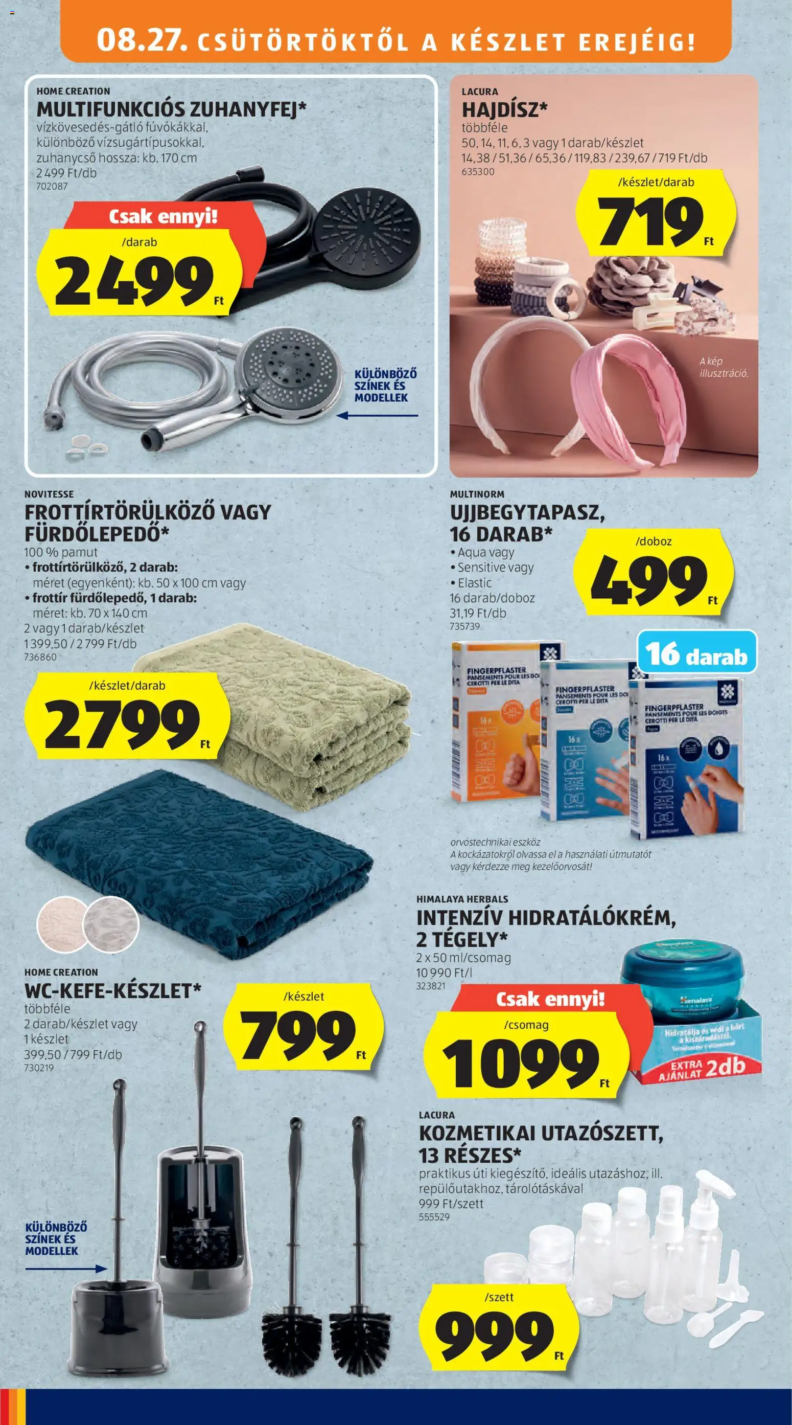 Aldi akciós ujság - amely érvényes a következő dátumtól: 2026.08.27. | Oldal: 44 | Termékek: Lé, Eszköz