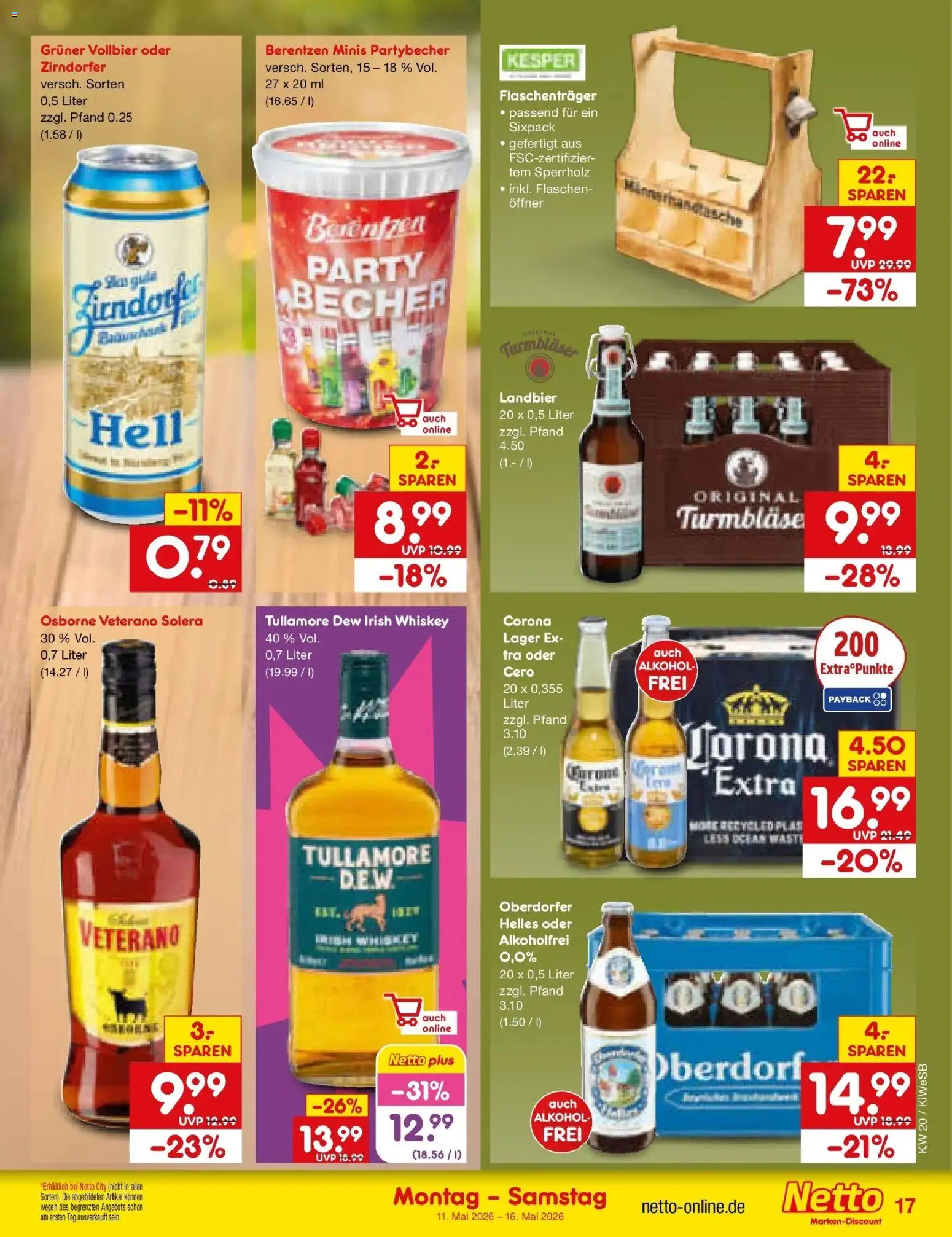 Netto Marken-Discount Prospekt Bad Friedrichshall	 – gültig ab 10.05.2026 | Seite: 24 | Produkte: Osborne, Whiskey, Berentzen