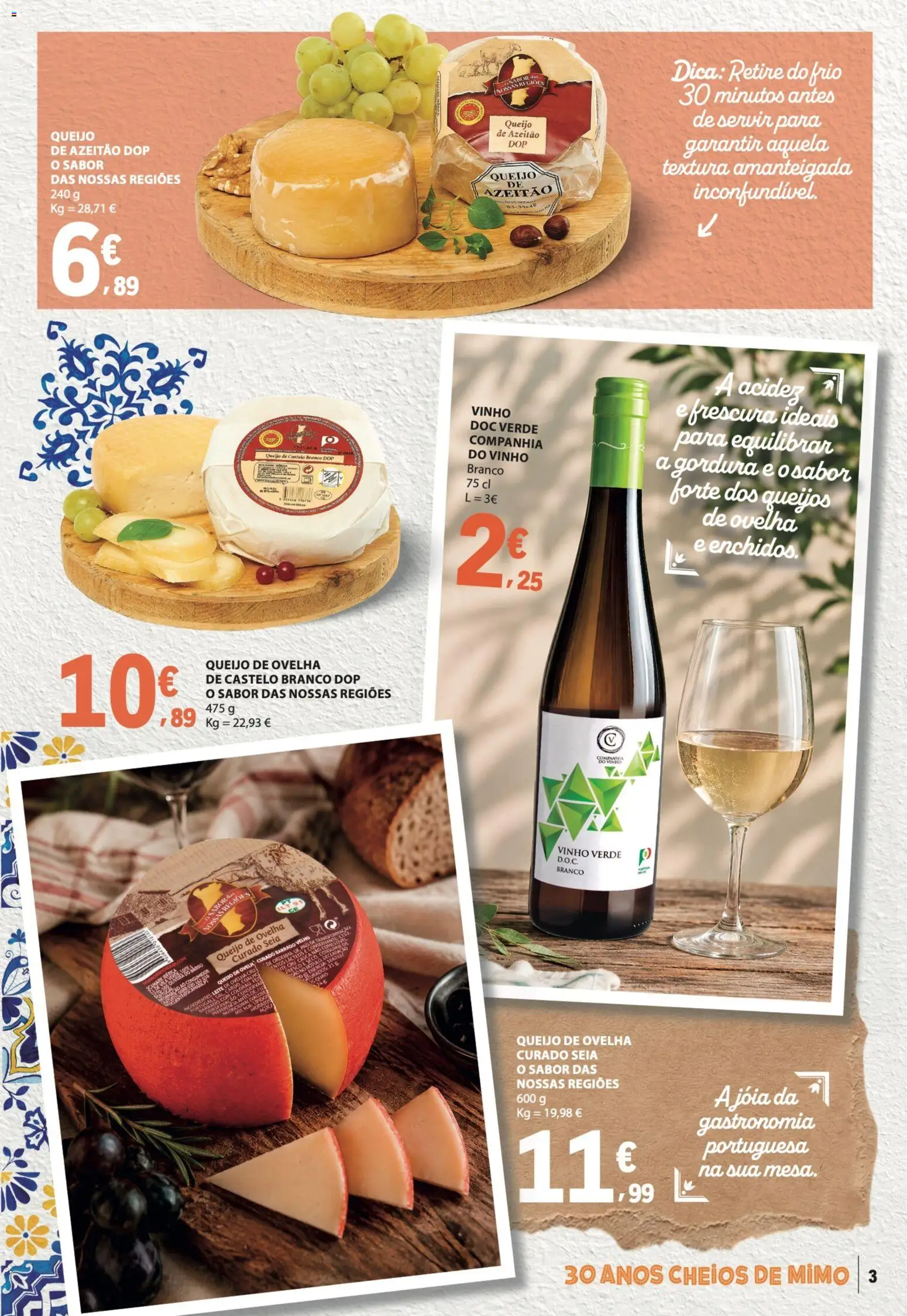 E.Leclerc - Folheto da Nossa Marca │ válido de 01/08/2026 | Página: 3 | Produtos: Sal, Leite, Queijo, Vinho