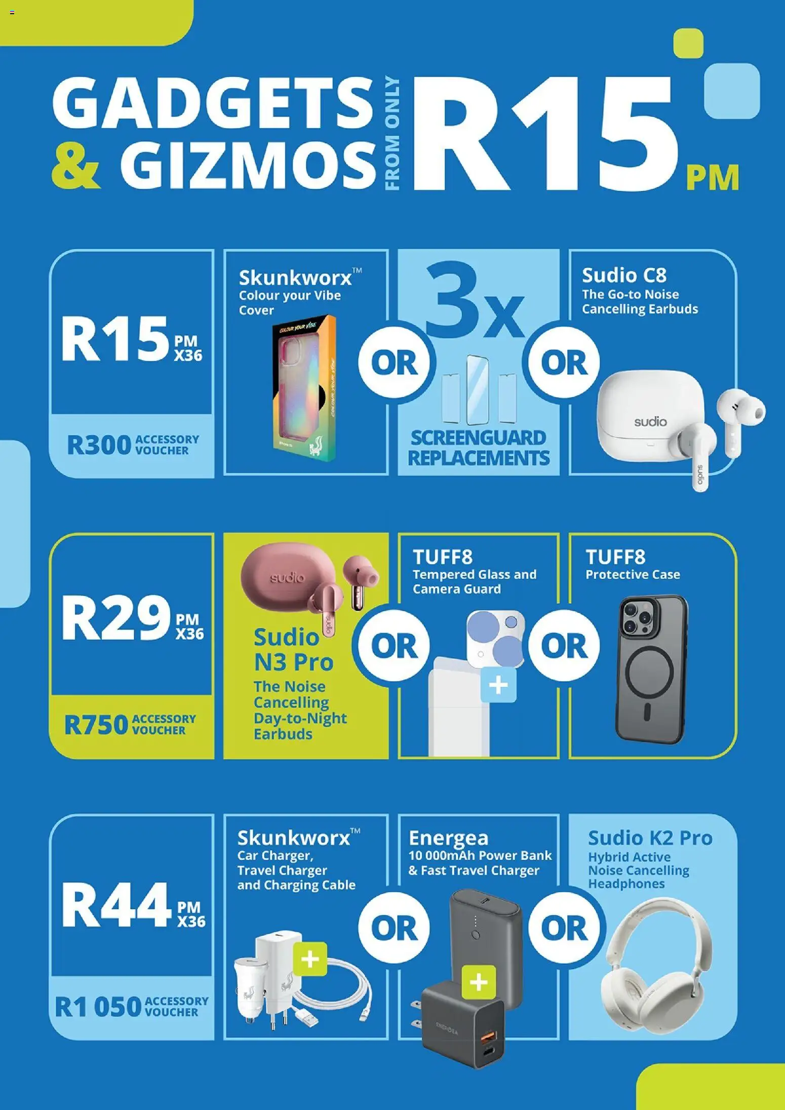New Cellucity catalogue – valid from 07/10/2026 | Page: 35 | Products: Camera, Headphones, Cable, Charger
