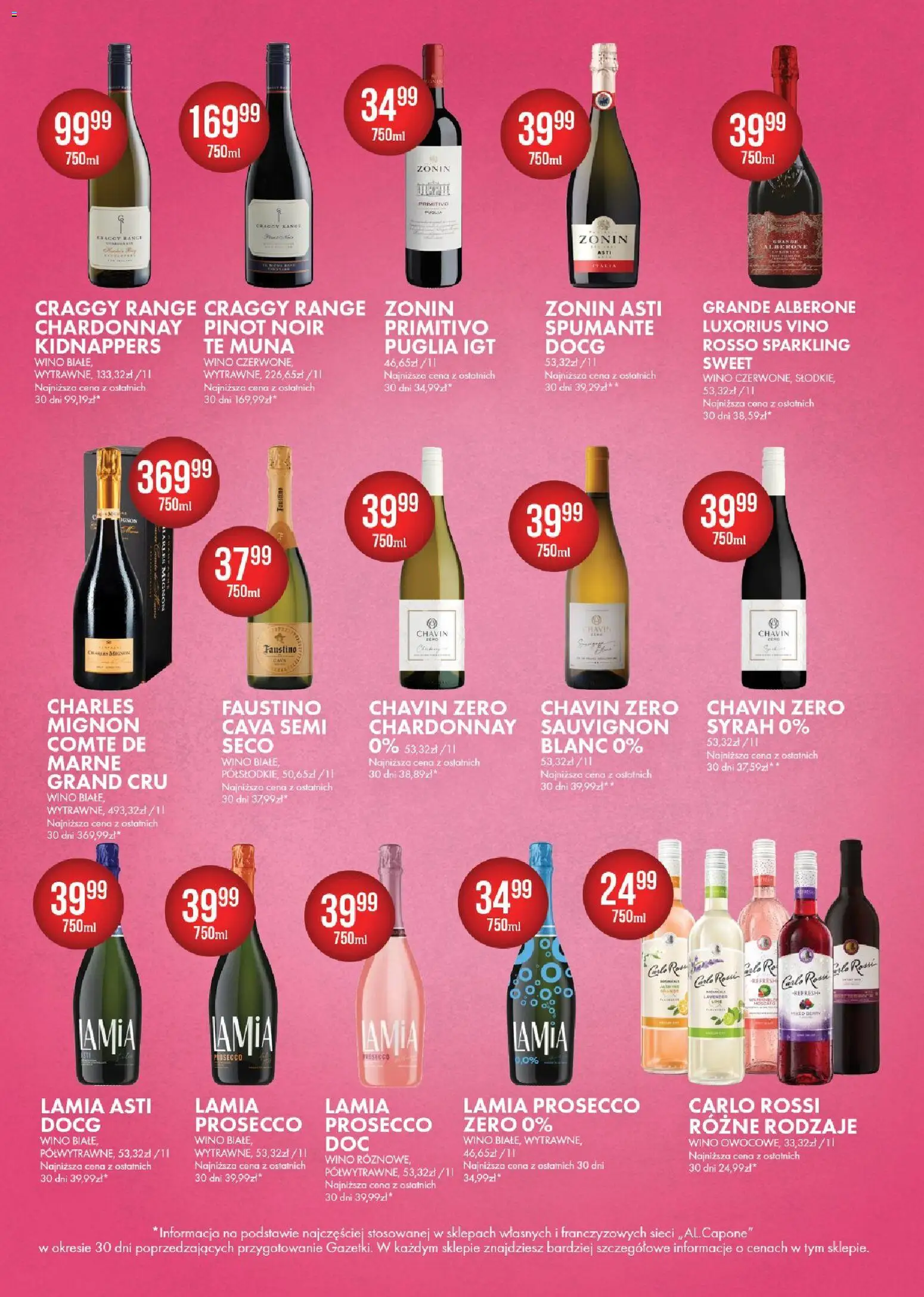 Al.Capone gazetka od 12.10.2026 | Strona: 27 | Produkty: Alazani Valley, Wino, Sauvignon Blanc