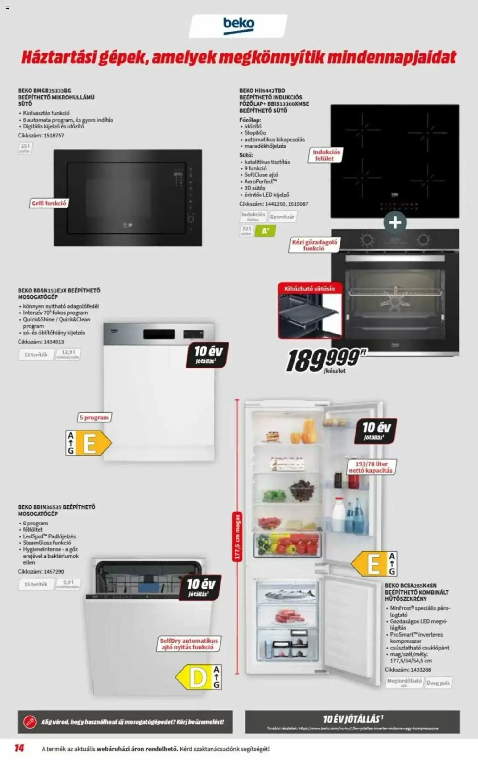 Media Markt akciós ujság - amely érvényes a következő dátumtól: 2026.10.06. | Oldal: 14