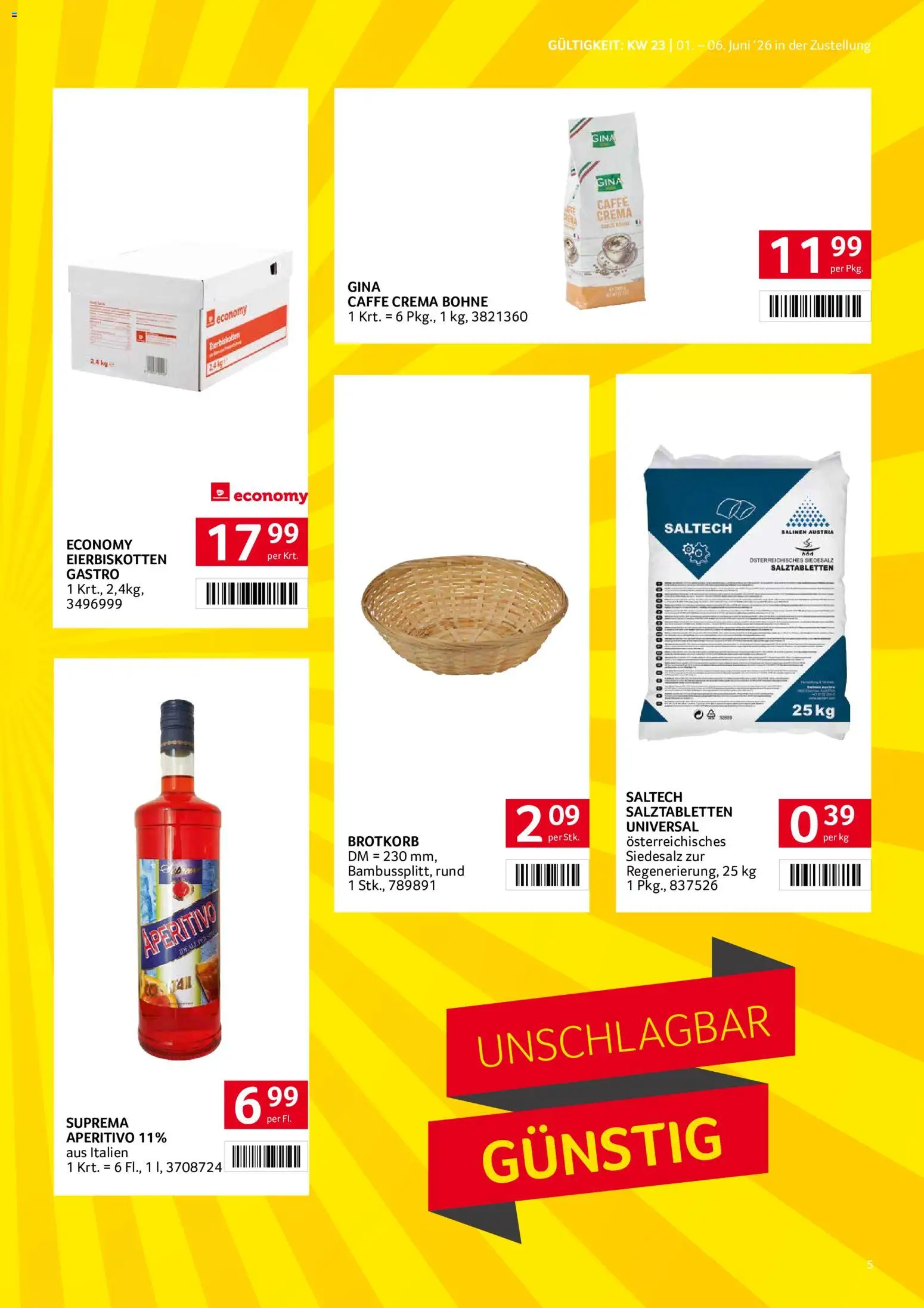 Transgourmet Zustellaktion gültig ab 01.06.2026 | Seite: 5