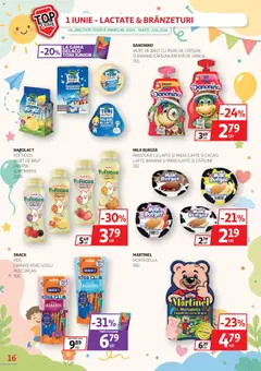 Ofertele Auchan valabile de la 20.05.2026 | Pagină: 16 | Produse: Cașcaval, Lapte, Carne De Porc, Căpșuni